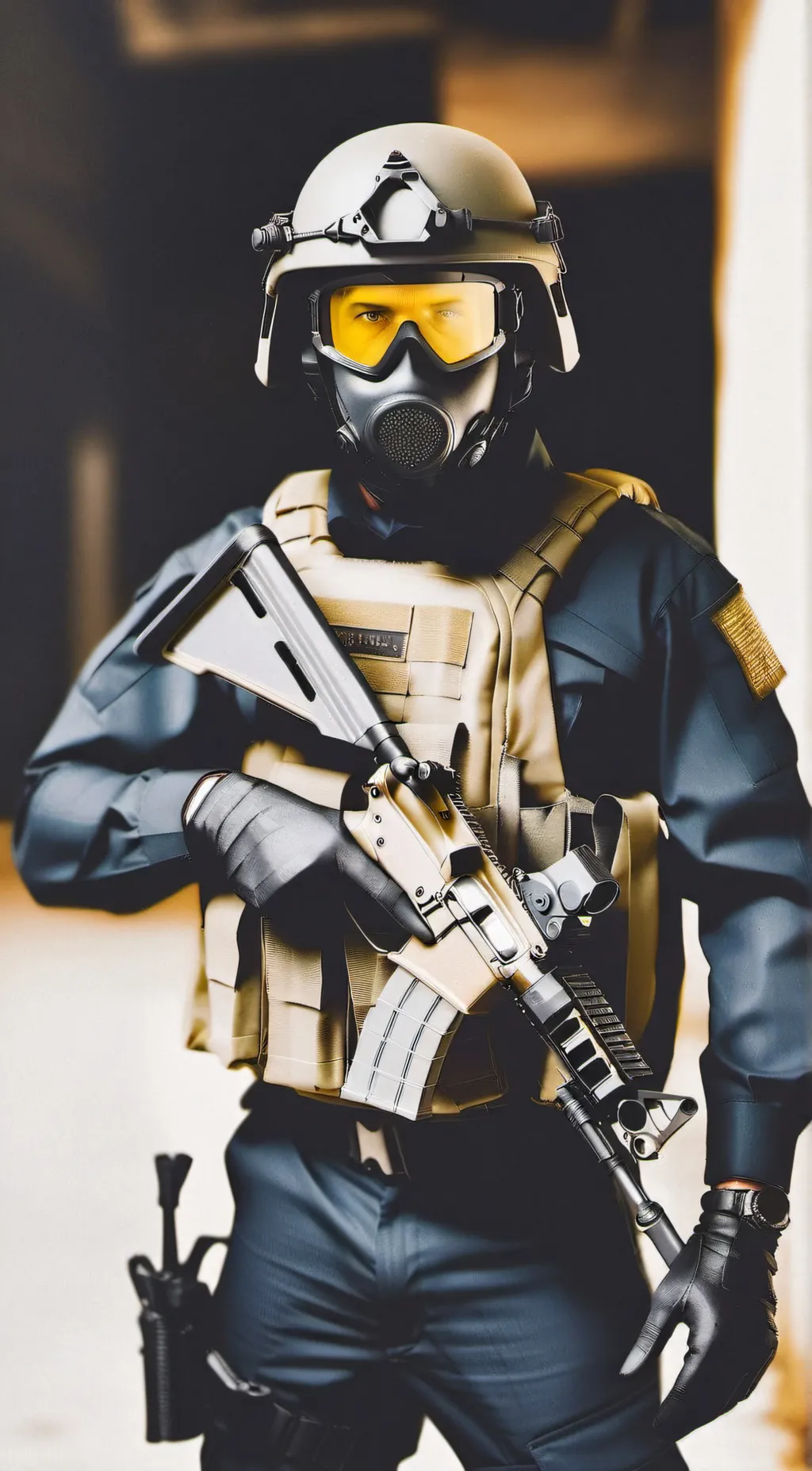 ai character: Mark background