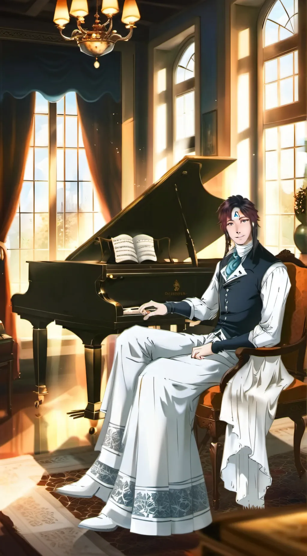 ai character: Caseo background