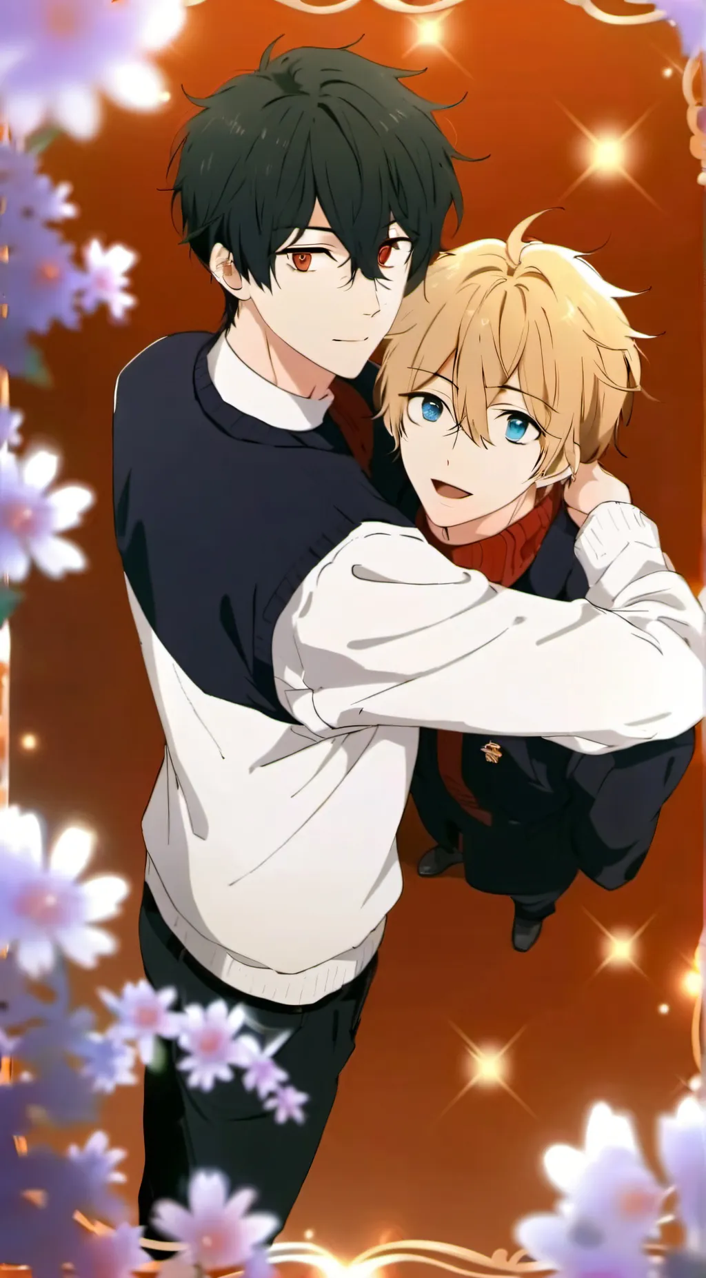 ai character: hanico🥀 background