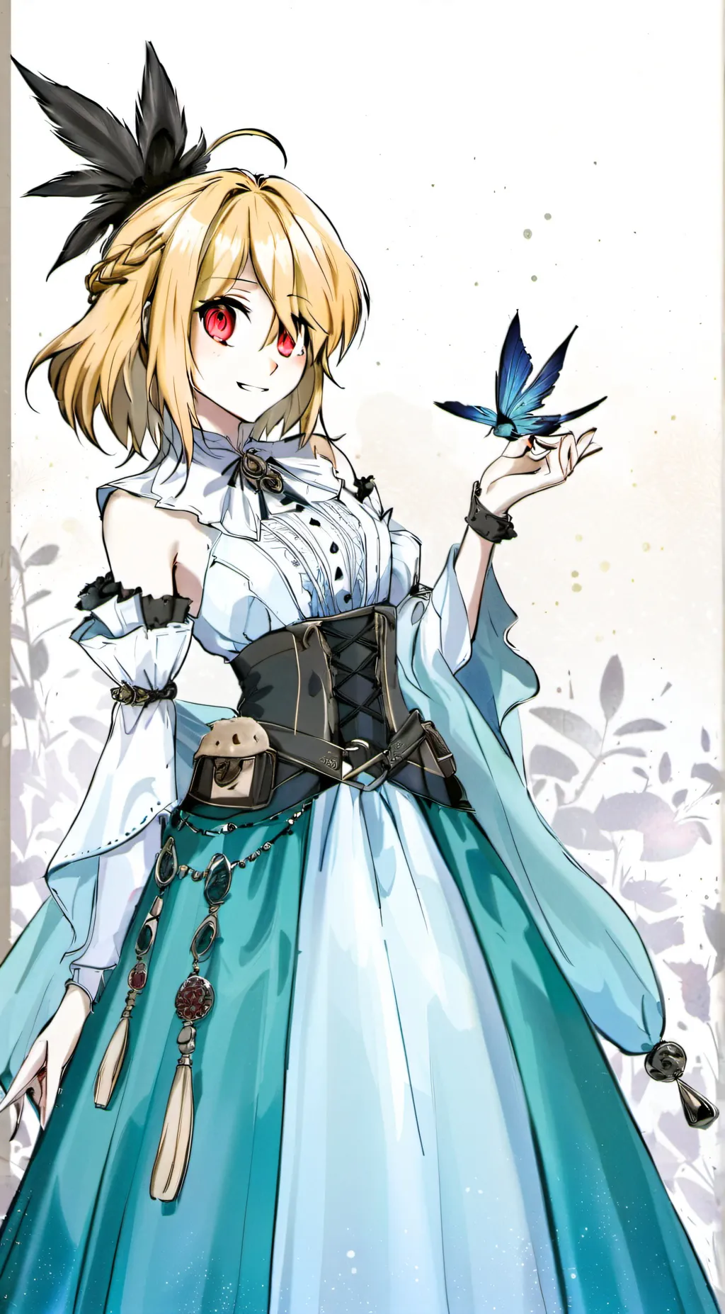 ai character: Lila background
