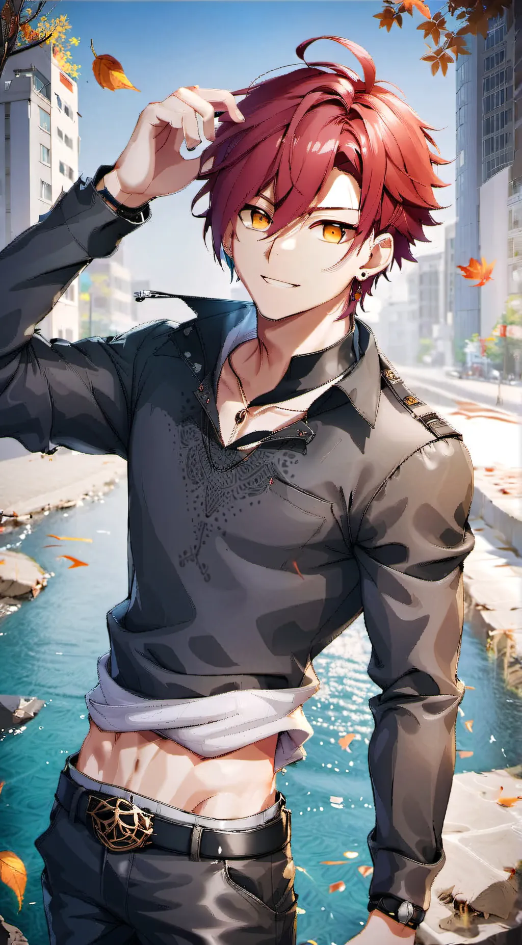 ai character: Miles background