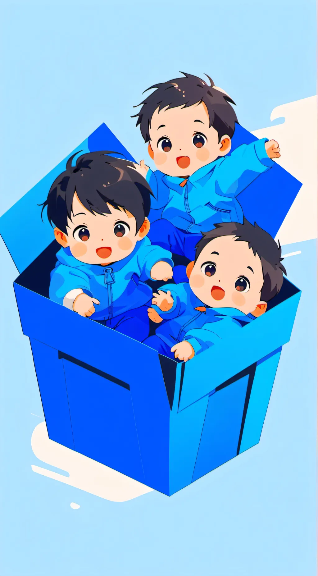 ai character: babys mha background