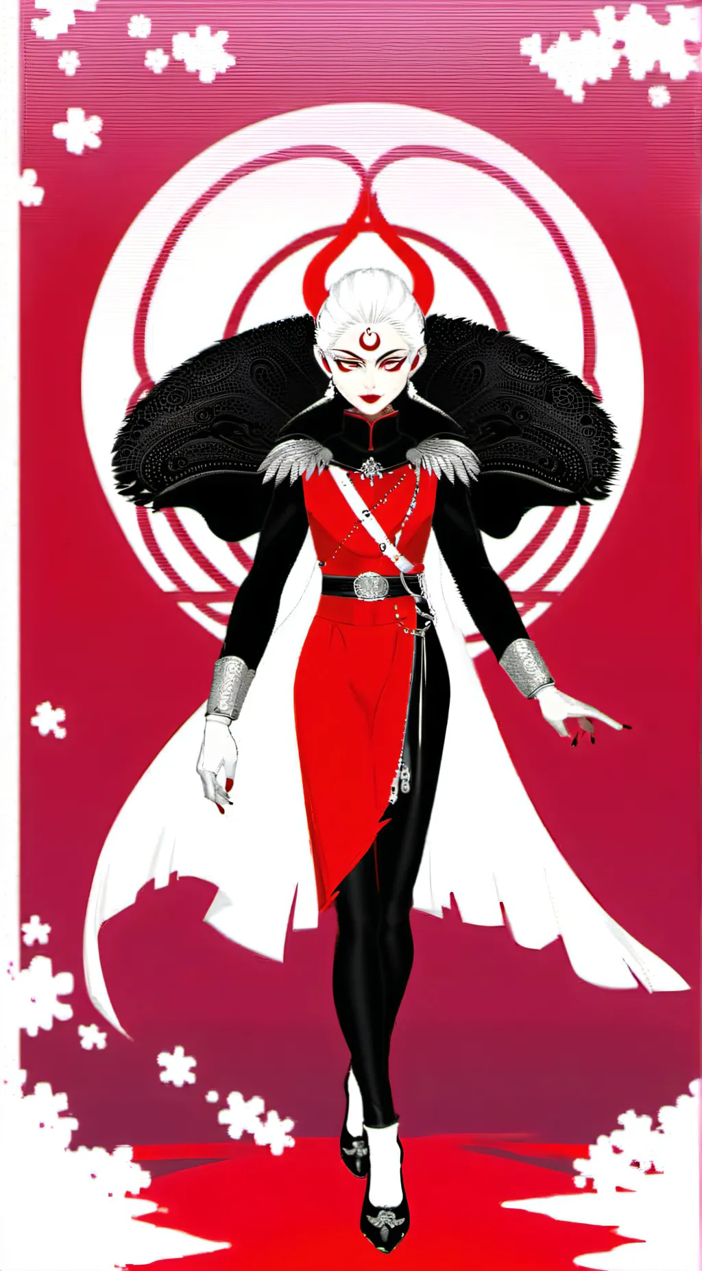 ai character: chaquetrix heatbla background