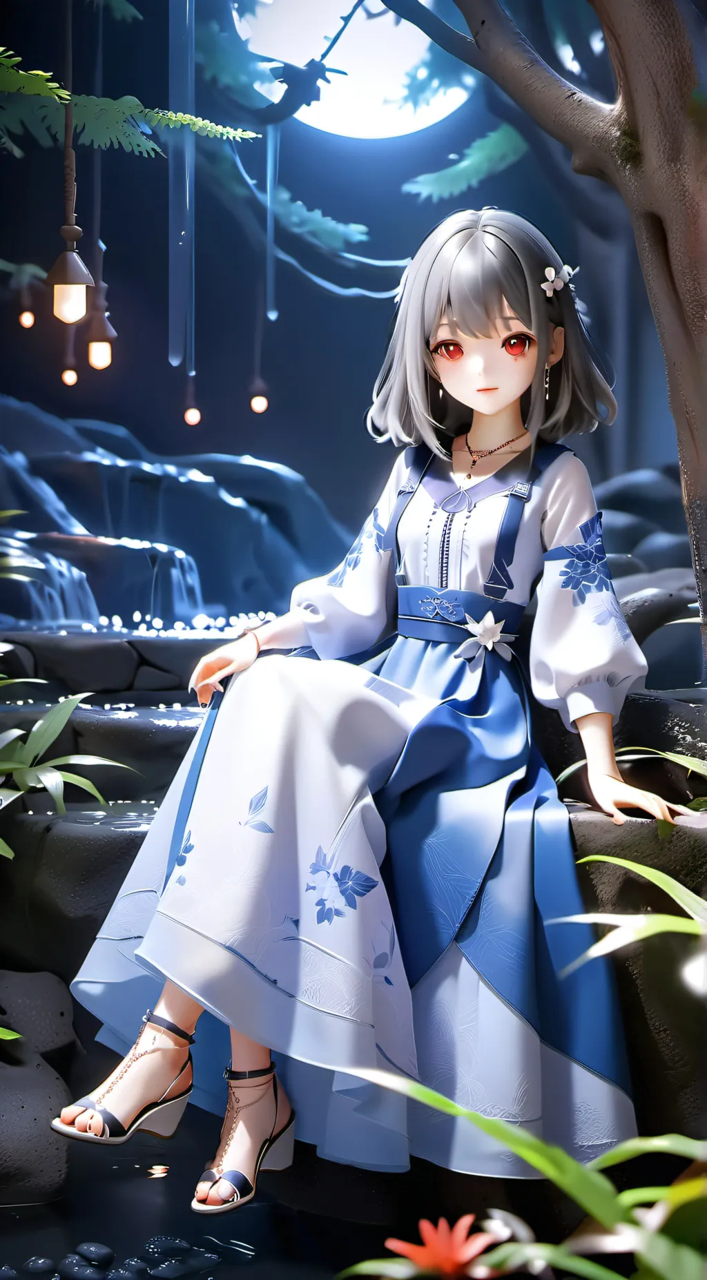 ai character: Amelia background