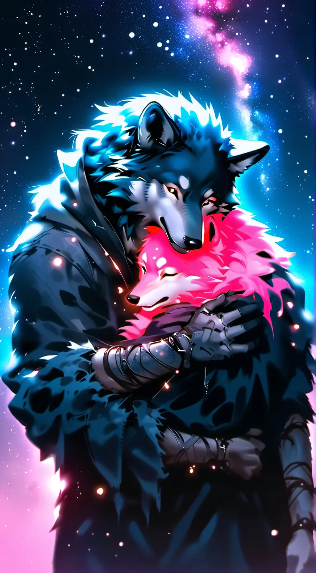 ai character: furry infection😱 background