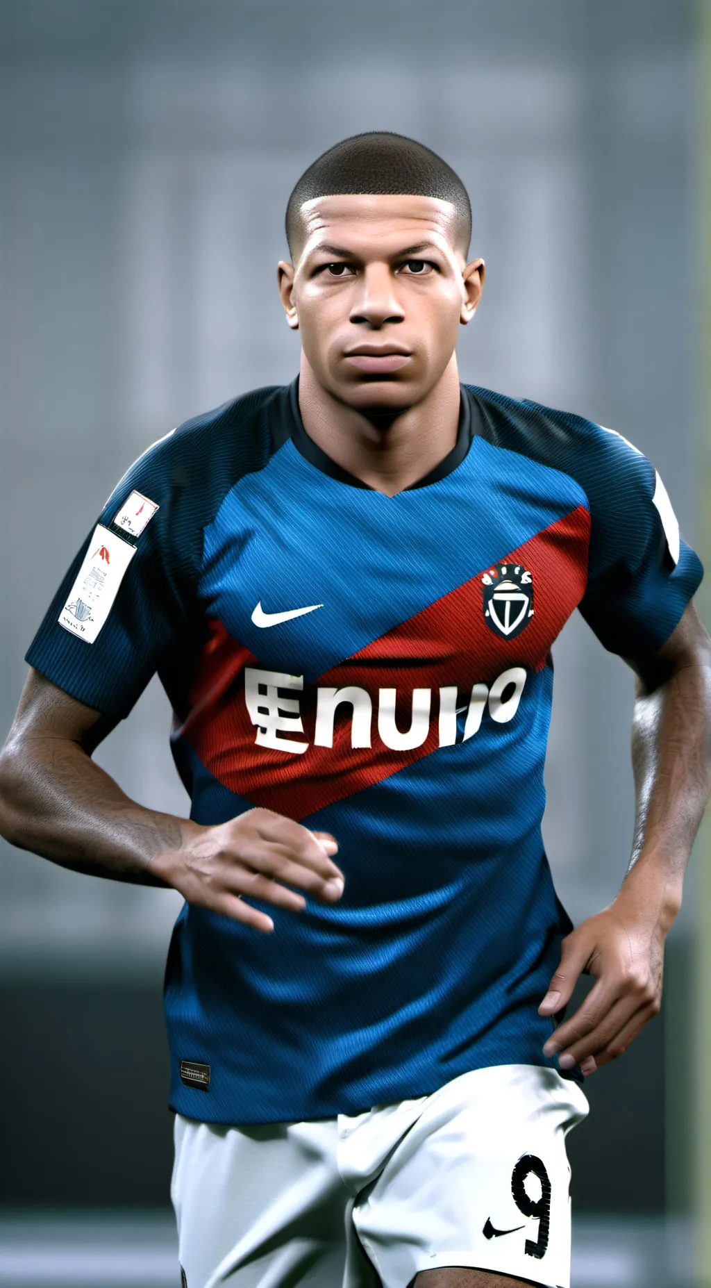 ai character: Kylian Mbappe background