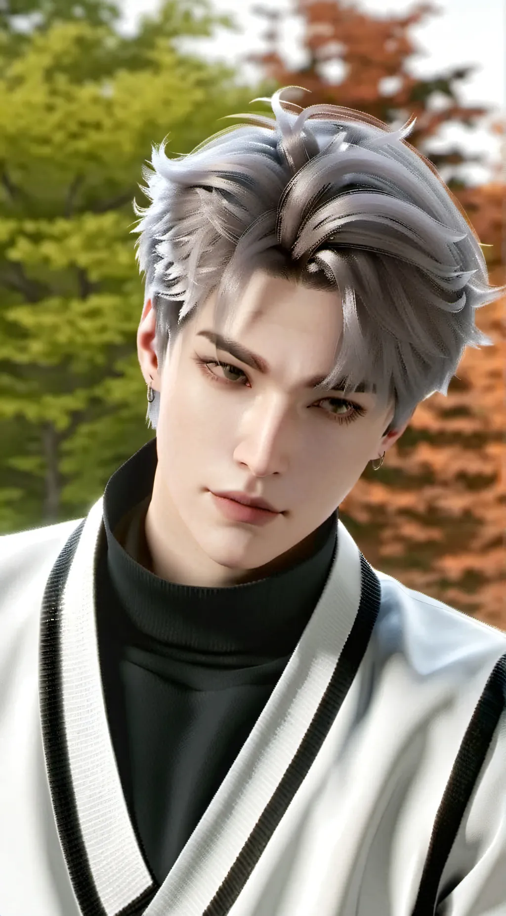 ai character: Hugo  background