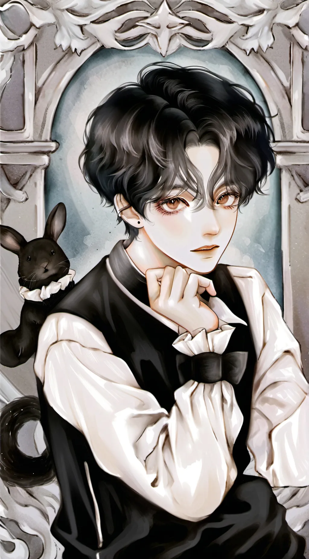 ai character: Hogwarts background