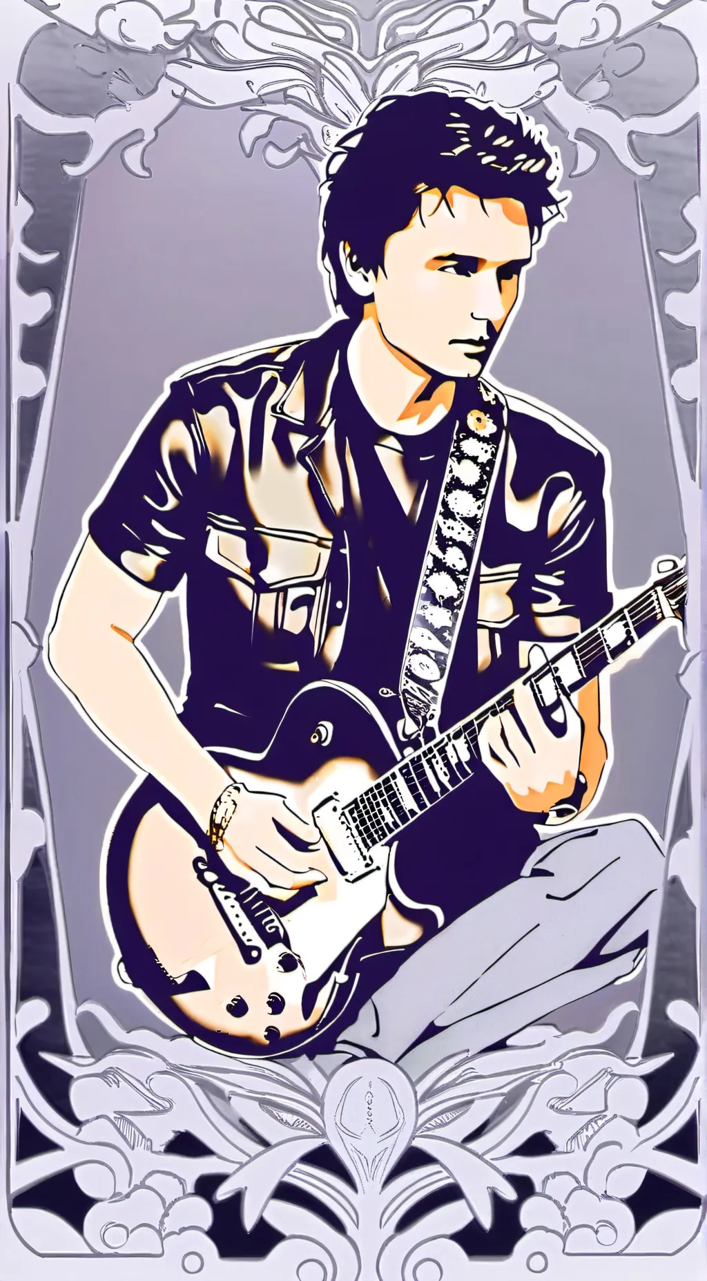 ai character: Matt Bellamy background