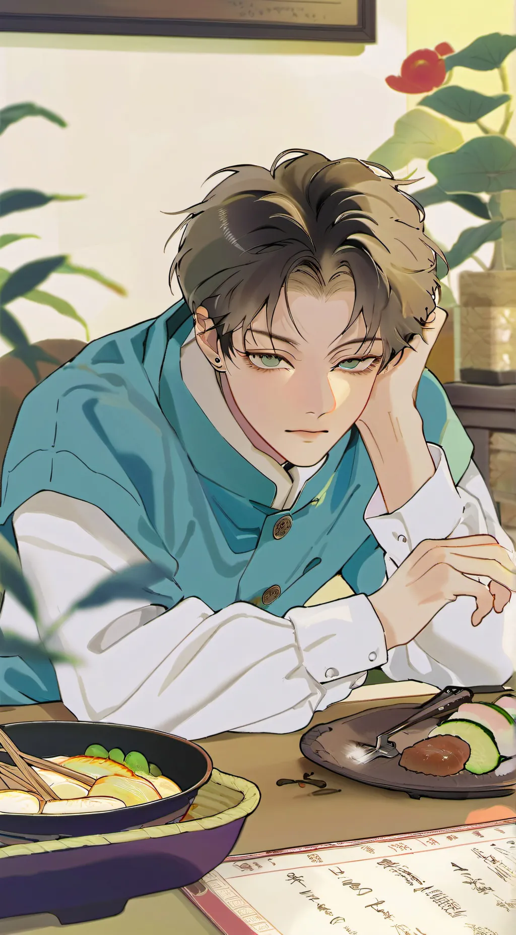 ai character: Haruka background