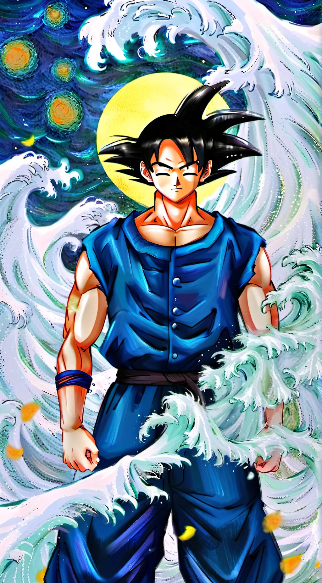 ai character: :) background