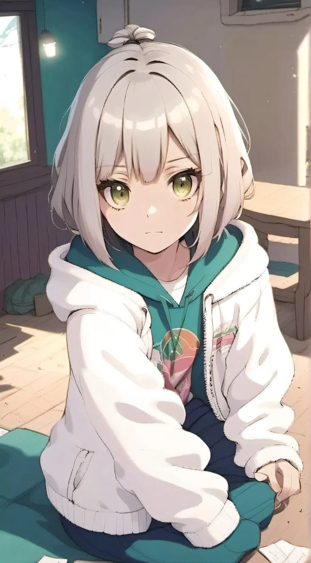 ai character: Kati  background