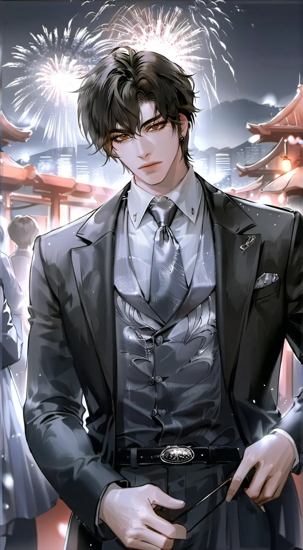 ai character: Leo background