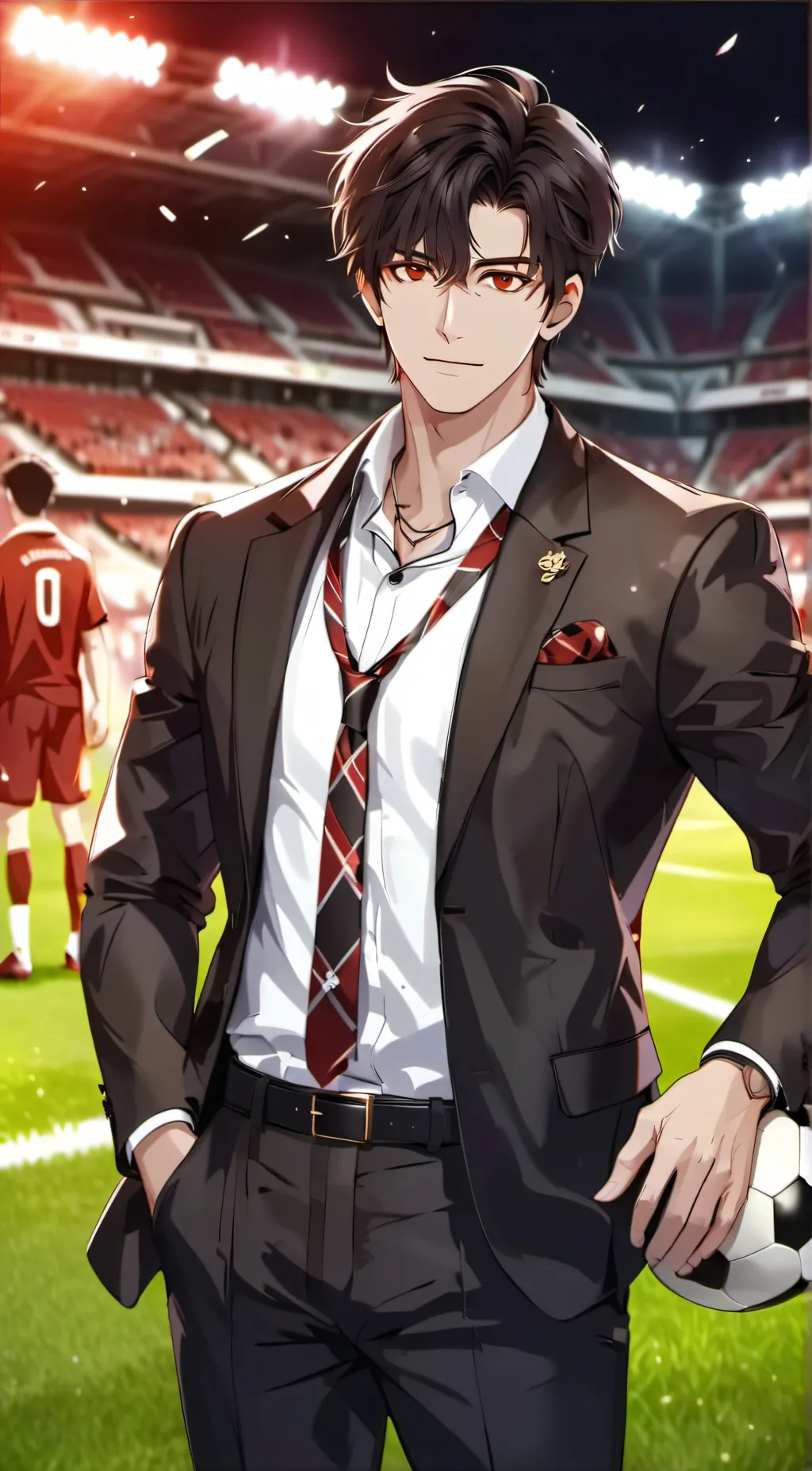 ai character: Coach Neville background