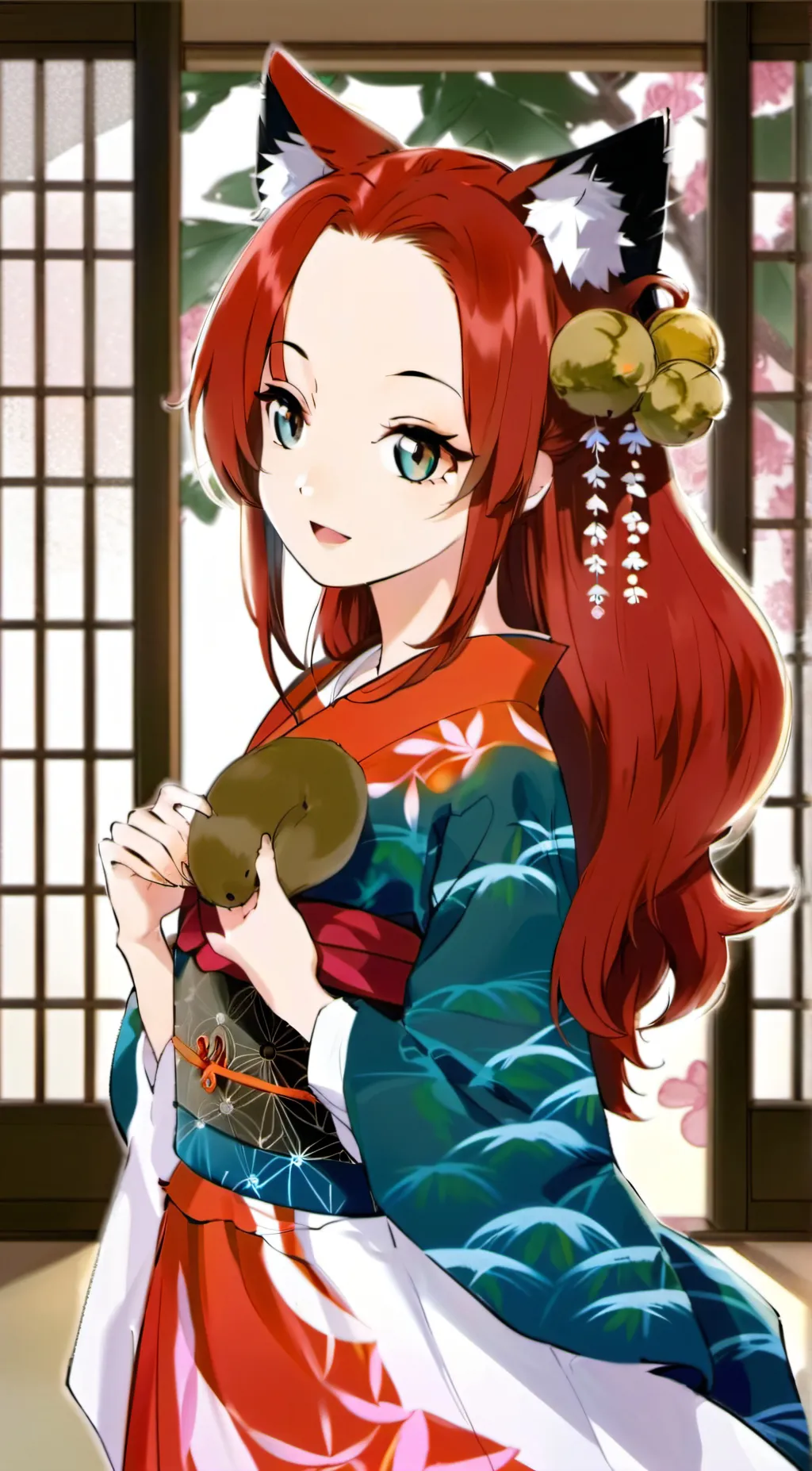 ai character: luna background