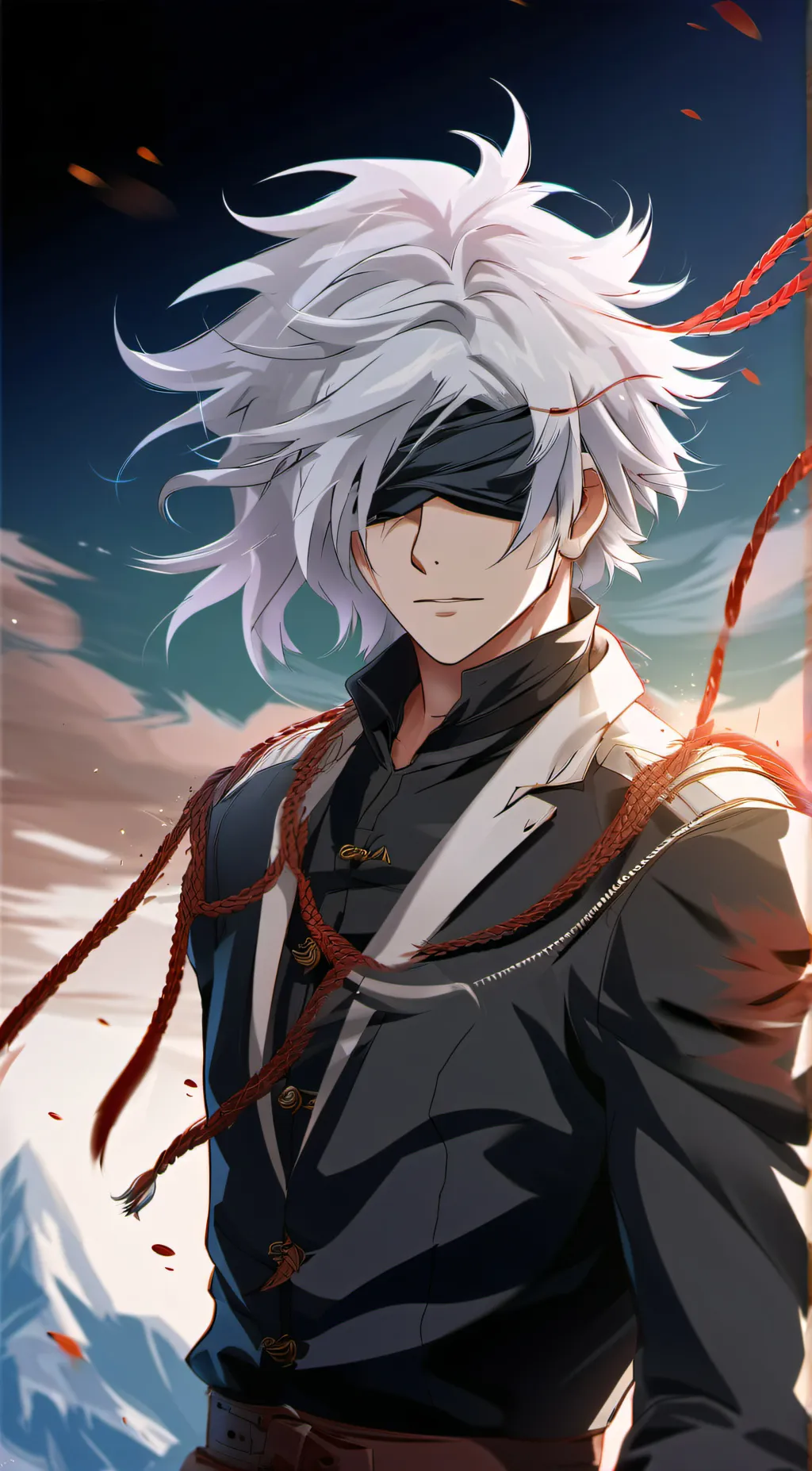 ai character: Jjk sleepover  background