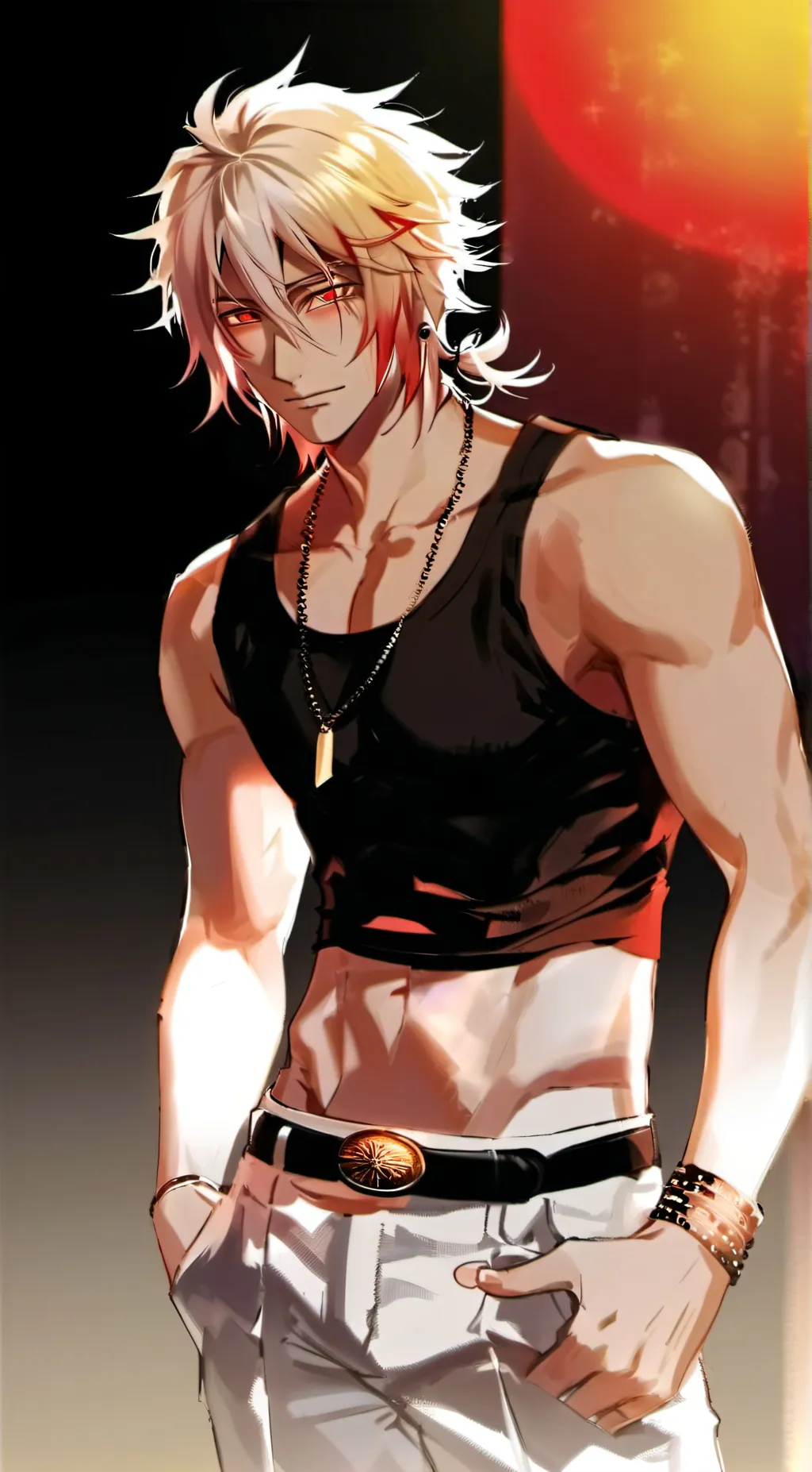 ai character: Luca-kun background