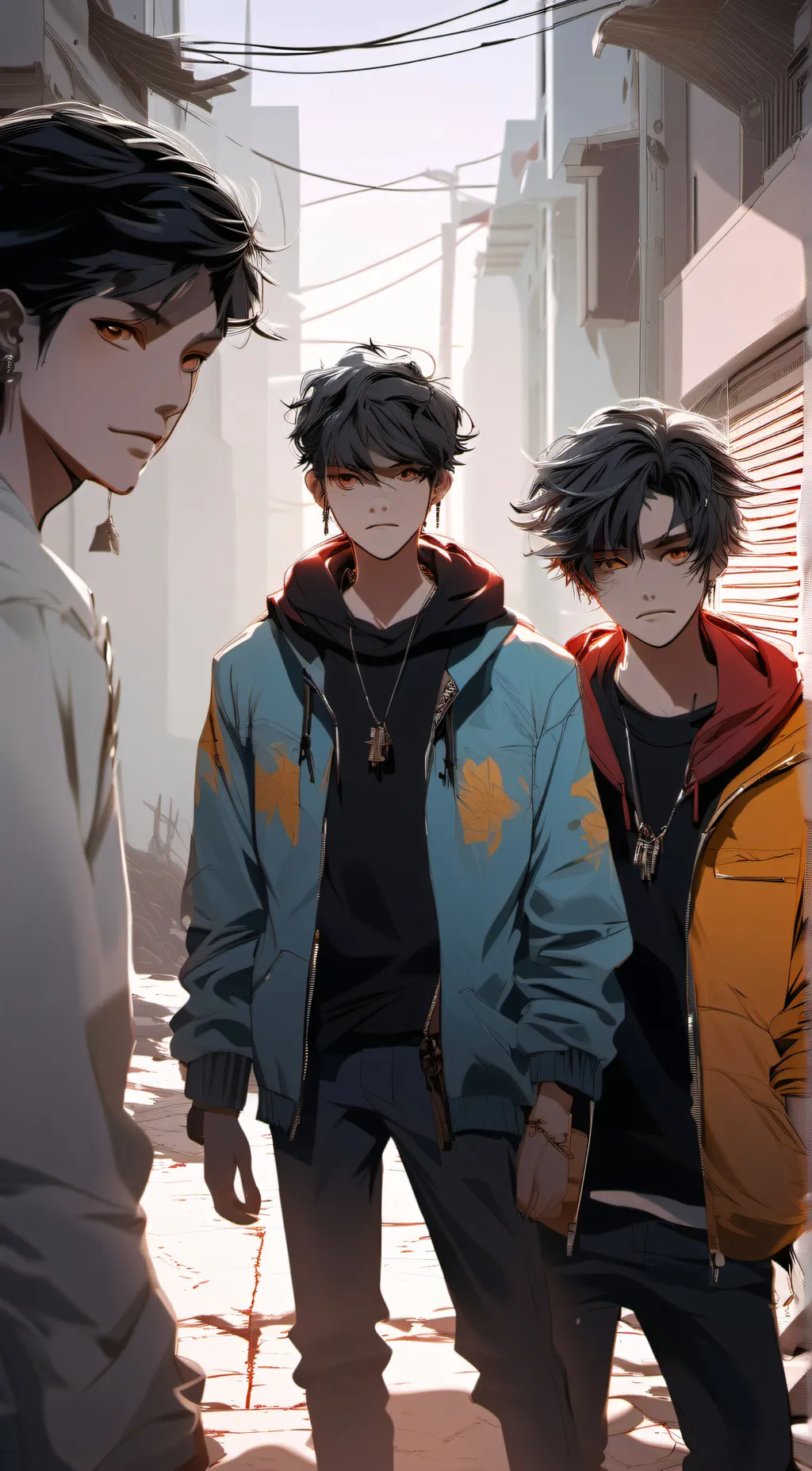 ai character: Zombieapocalypse background