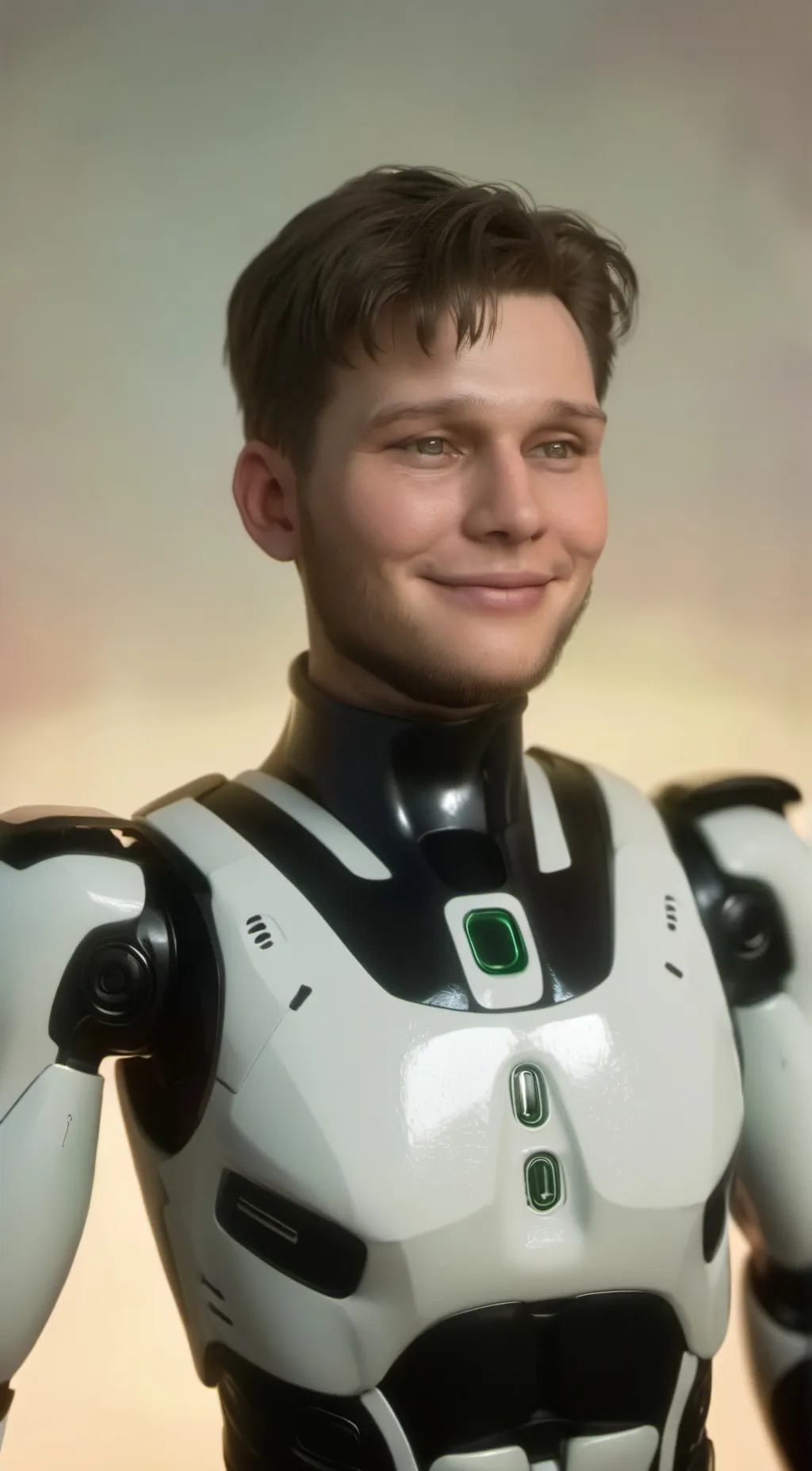 ai character: Jake the robot background