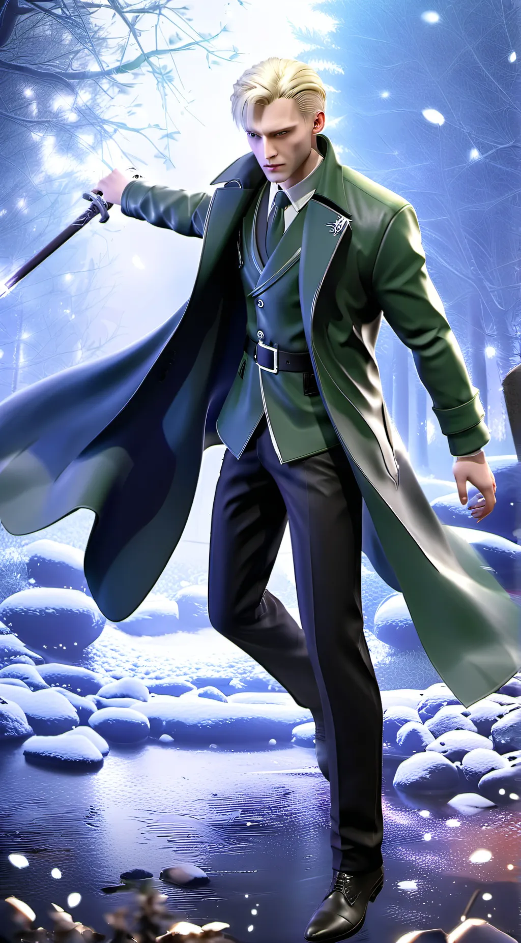 ai character: Draco malfoy 🥰😳 background