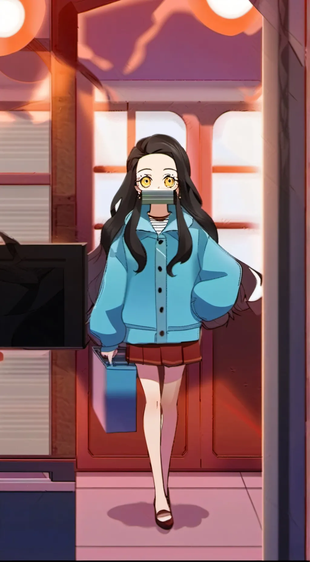 ai character: Nakime background