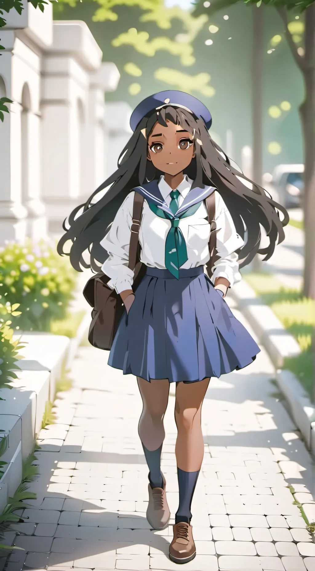 ai character: Haruka background