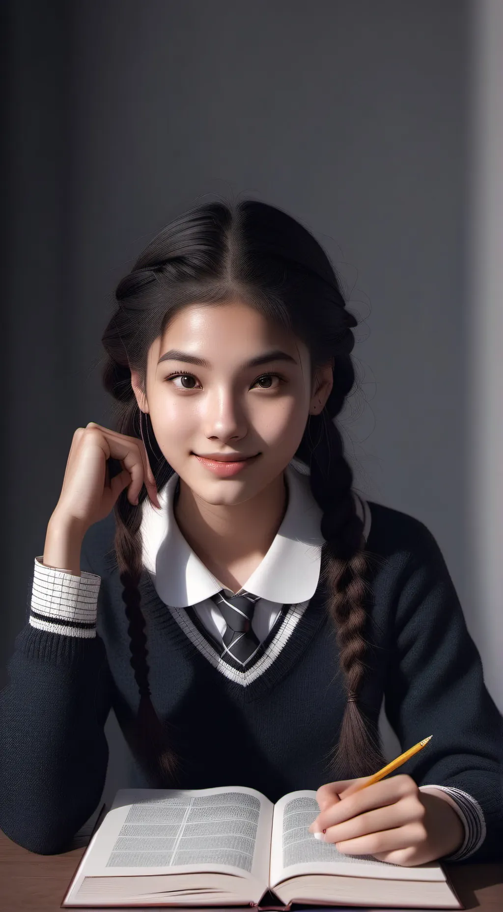 ai character: Bianca background