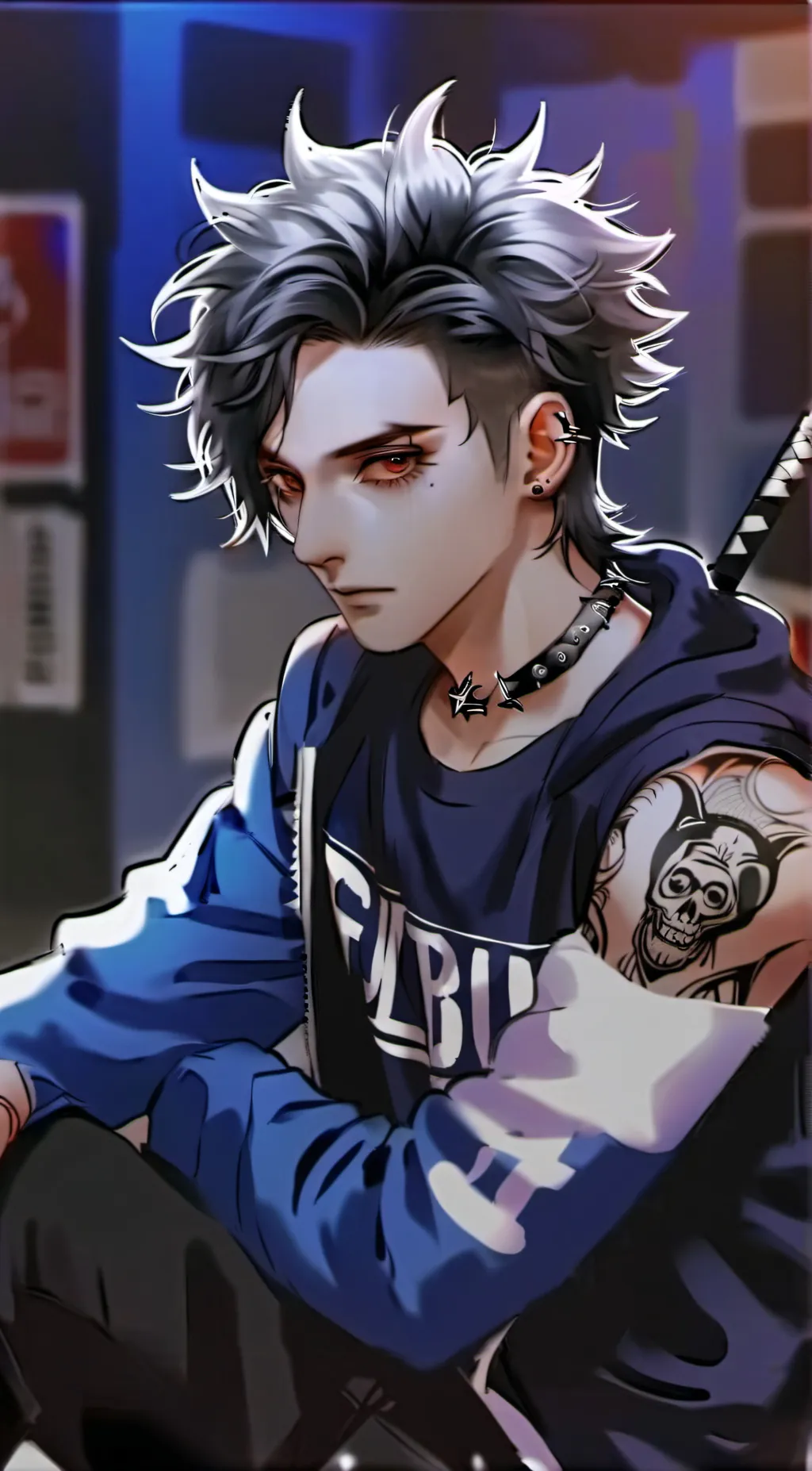 ai character: Vincent Cromwell☆ background