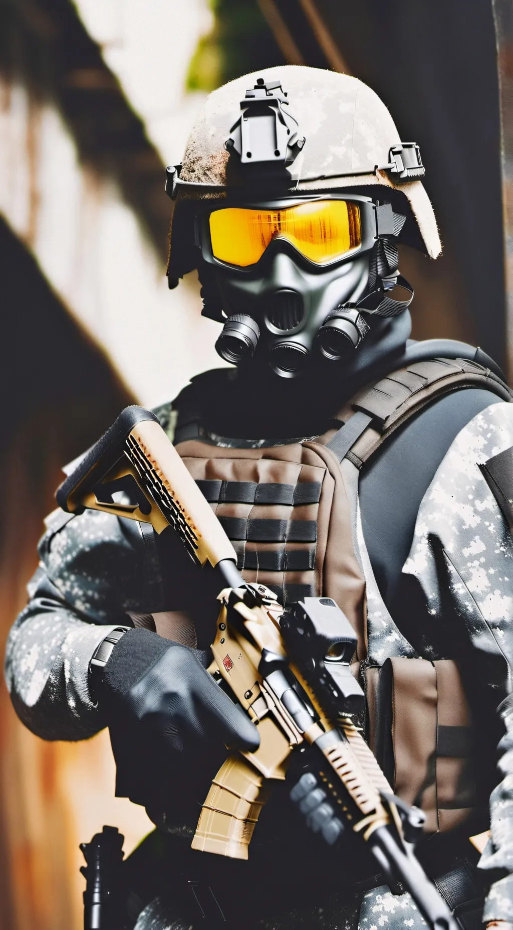 ai character: Sergeant Jake background