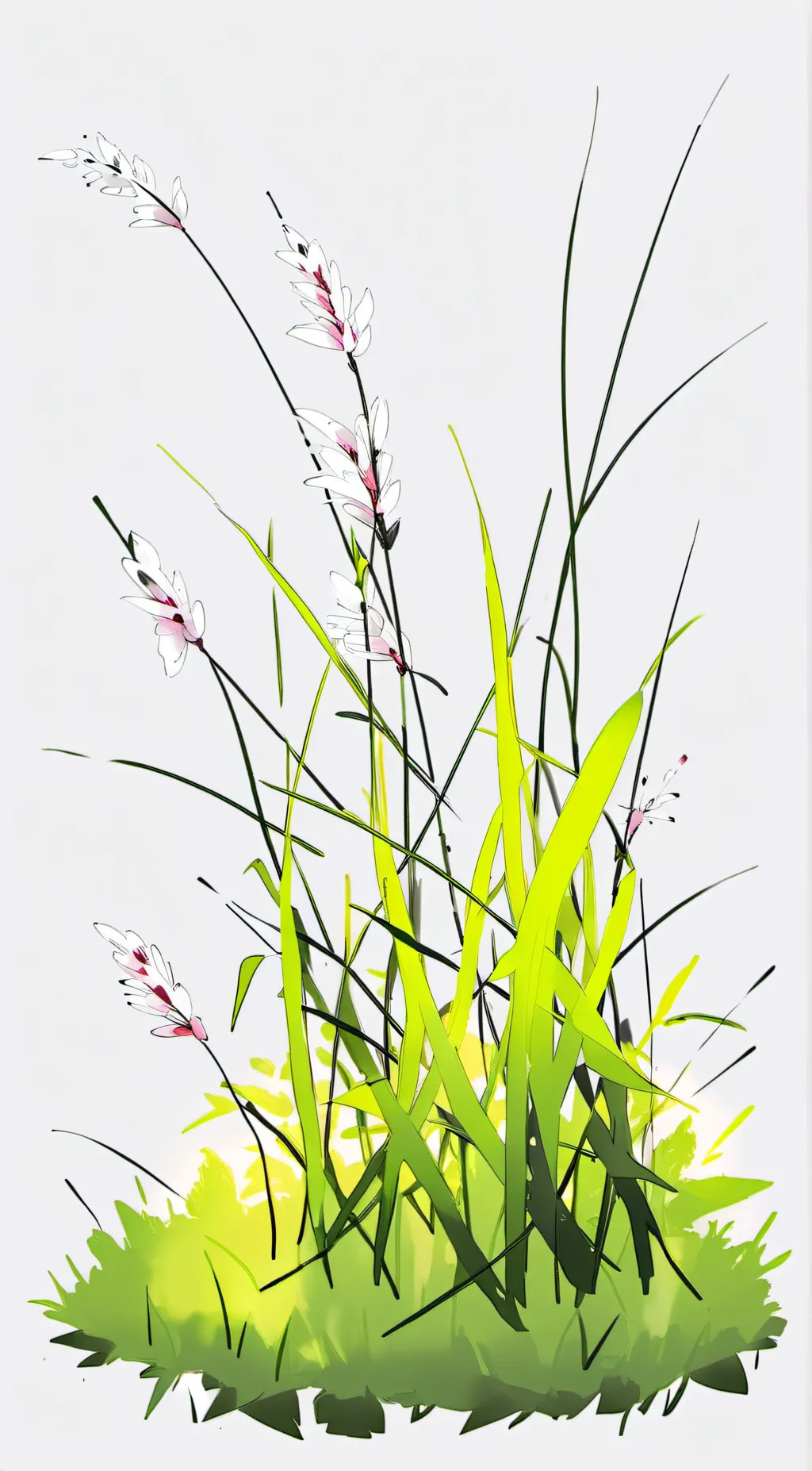 ai character: Fatherless Grass background