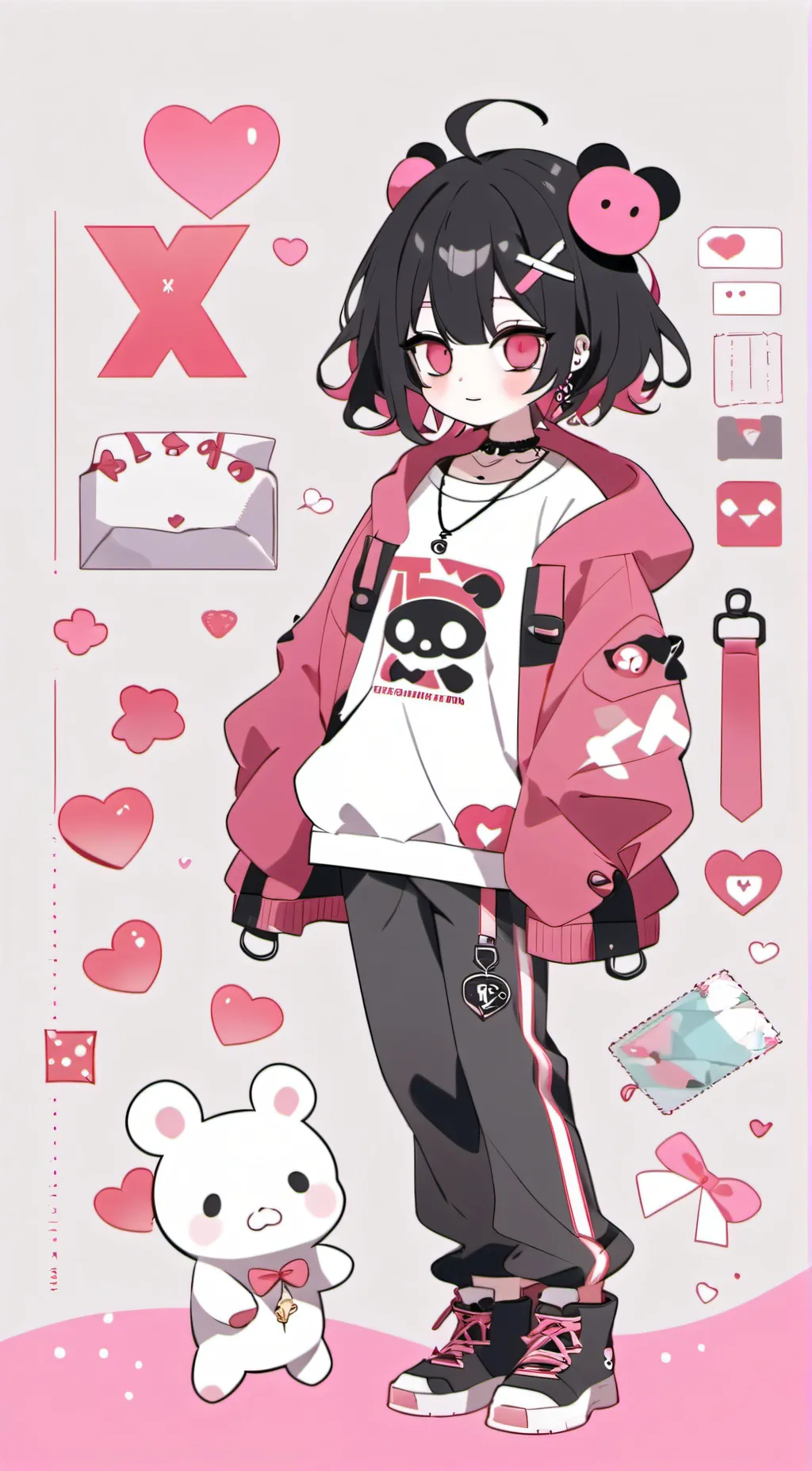 ai character: nikki background