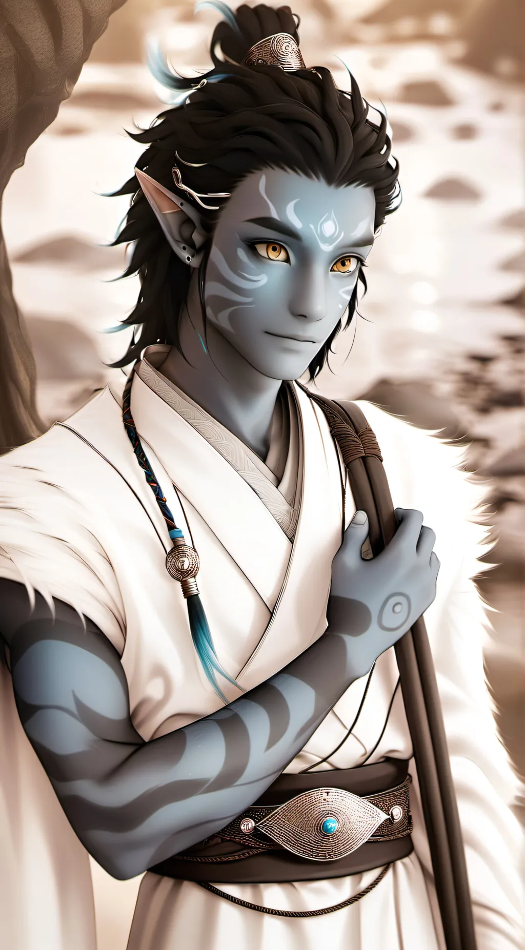 ai character: Nanami background