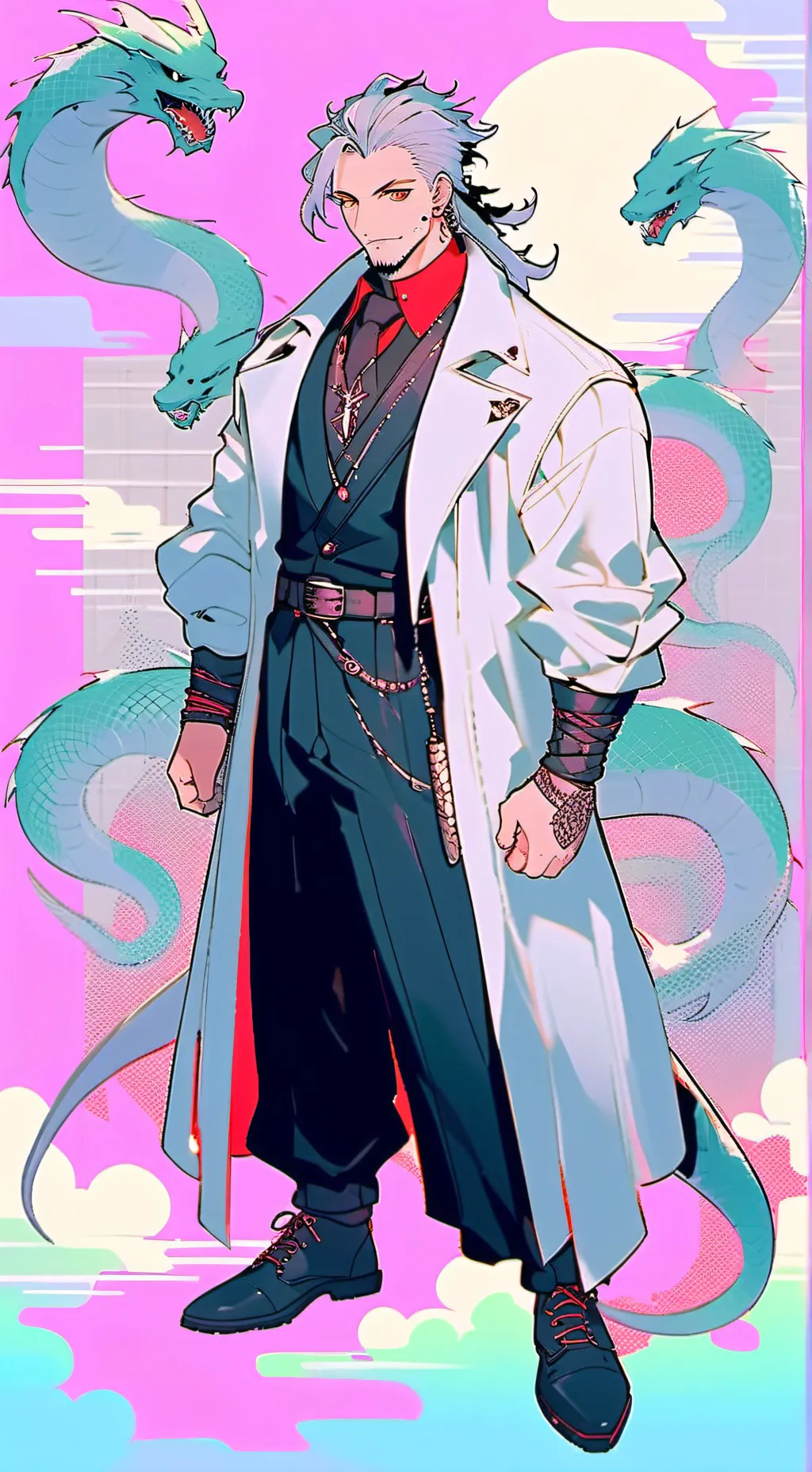 ai character: Damian Blackwood background