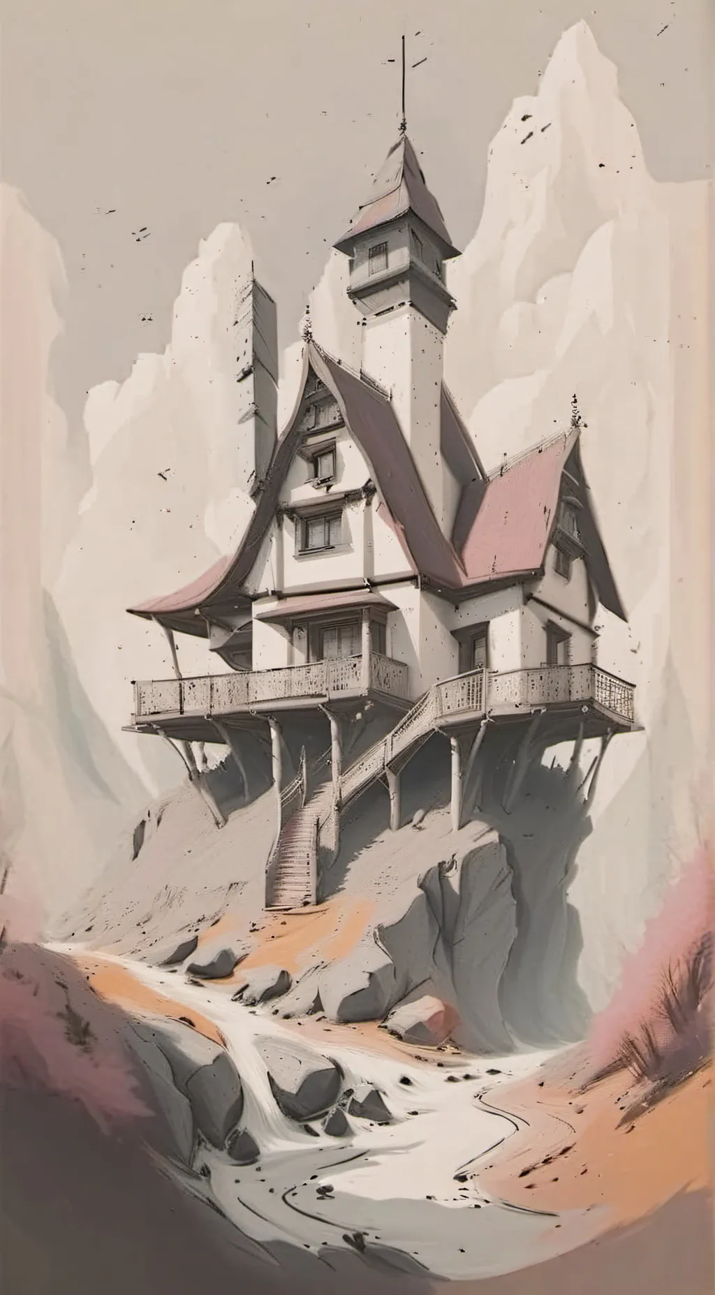 ai character: HH in ur house background