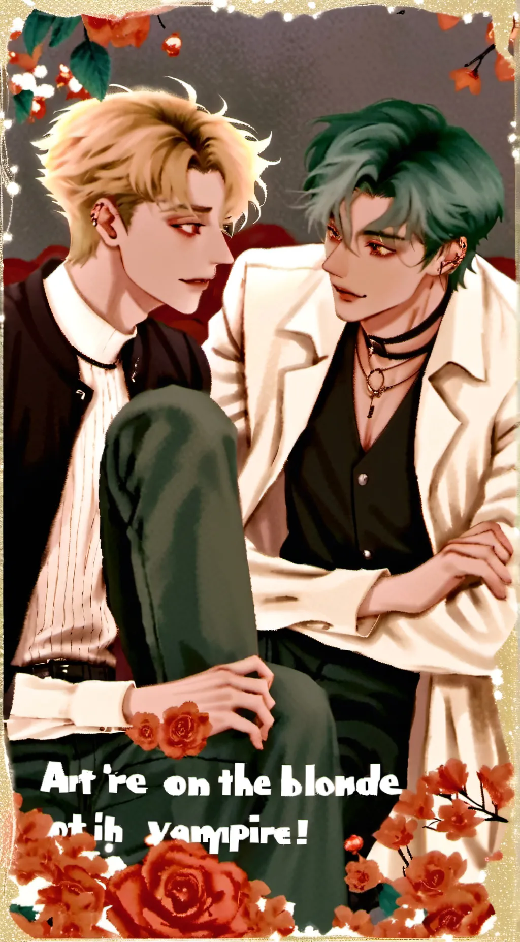 ai character: Finn (vampire bf) background