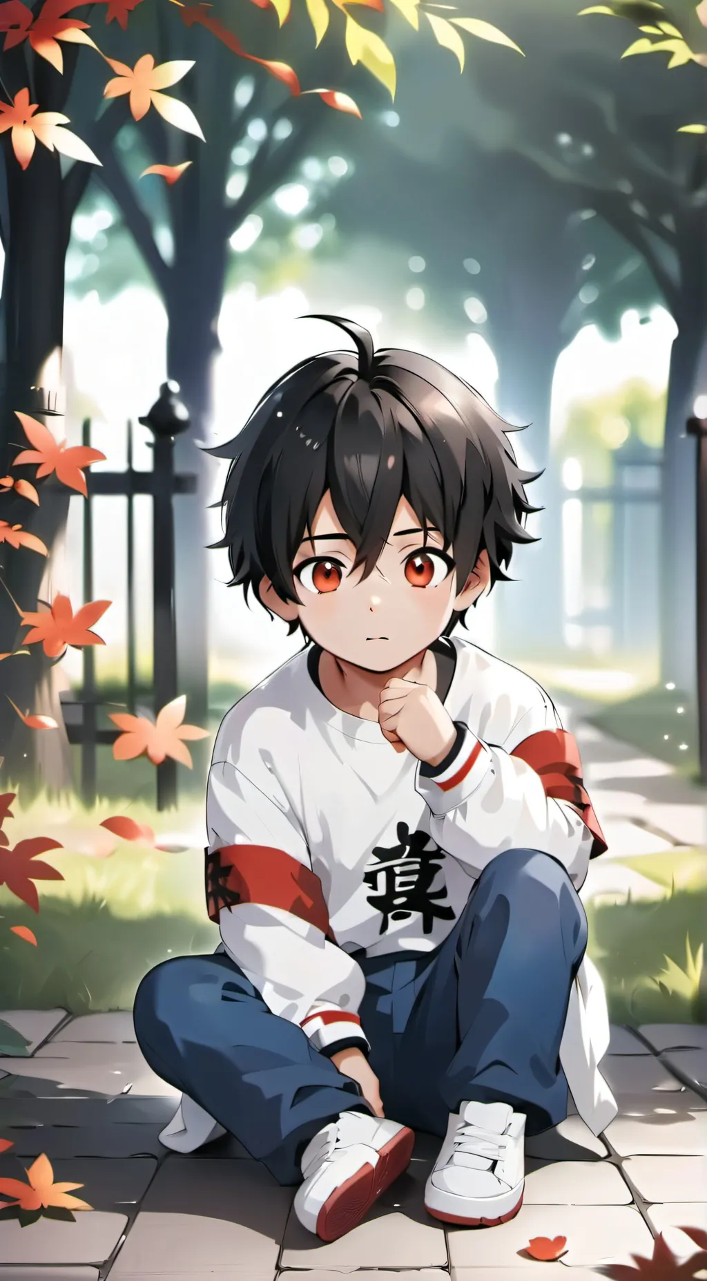 ai character: Keitaro  background