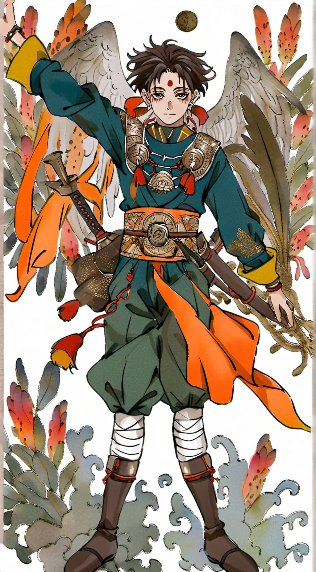 ai character: choso kamo background