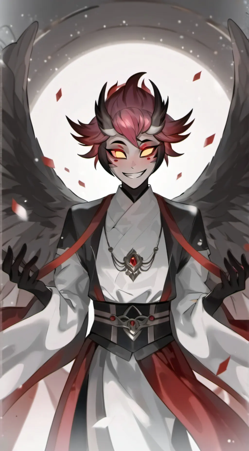 ai character: RadioApple background