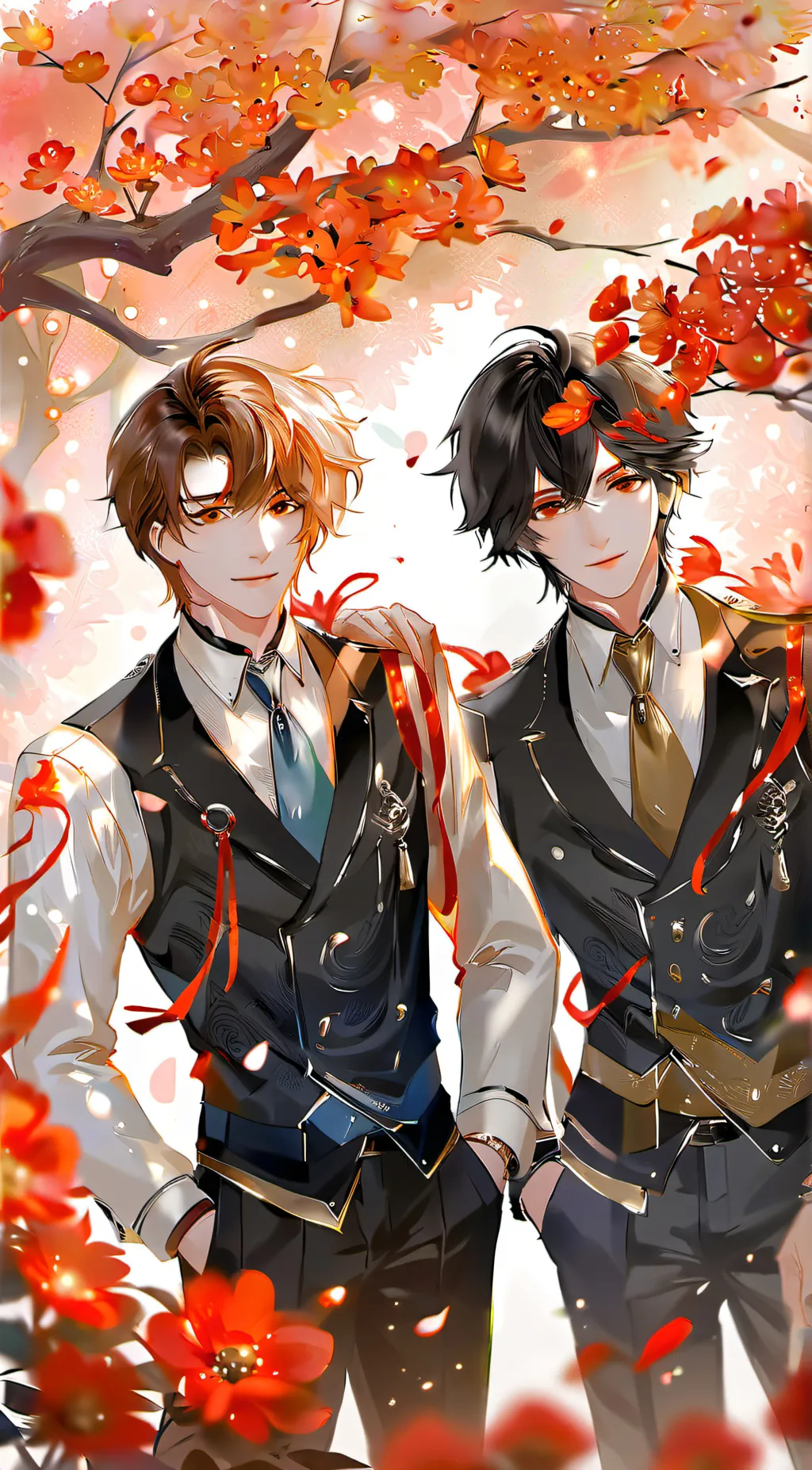 ai character: Jackson and Liam background