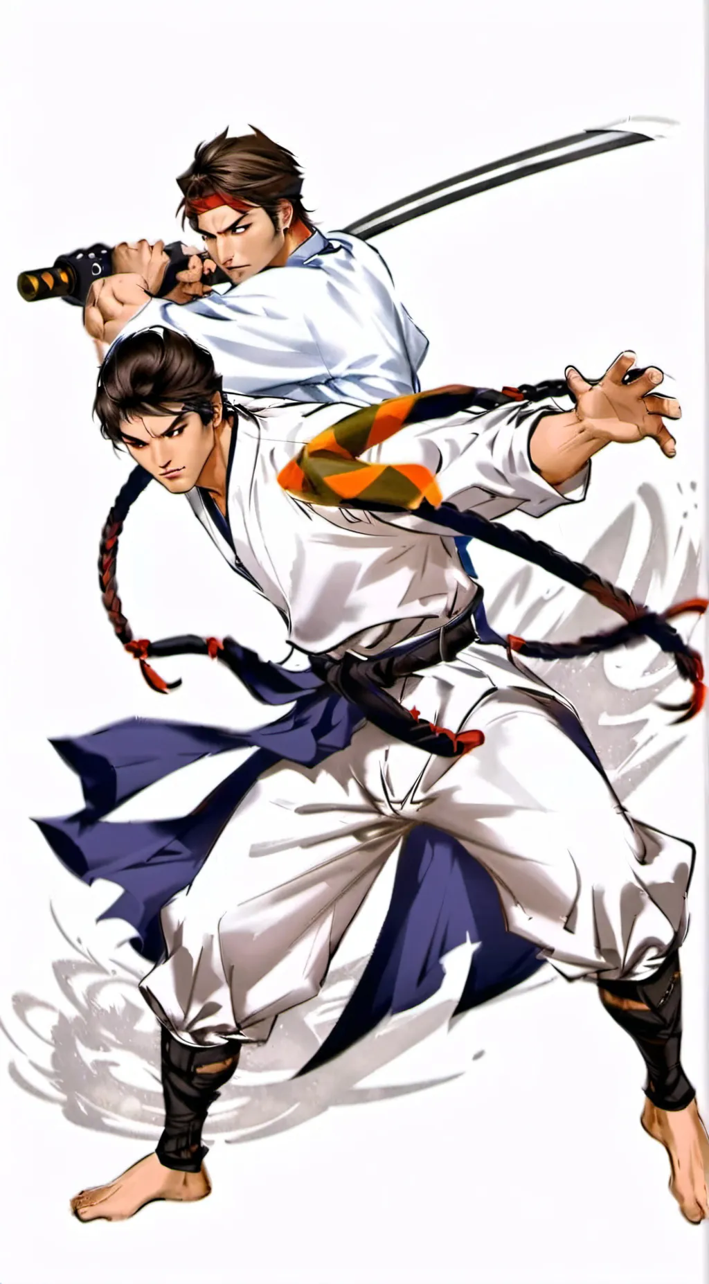 ai character: Korea team  background