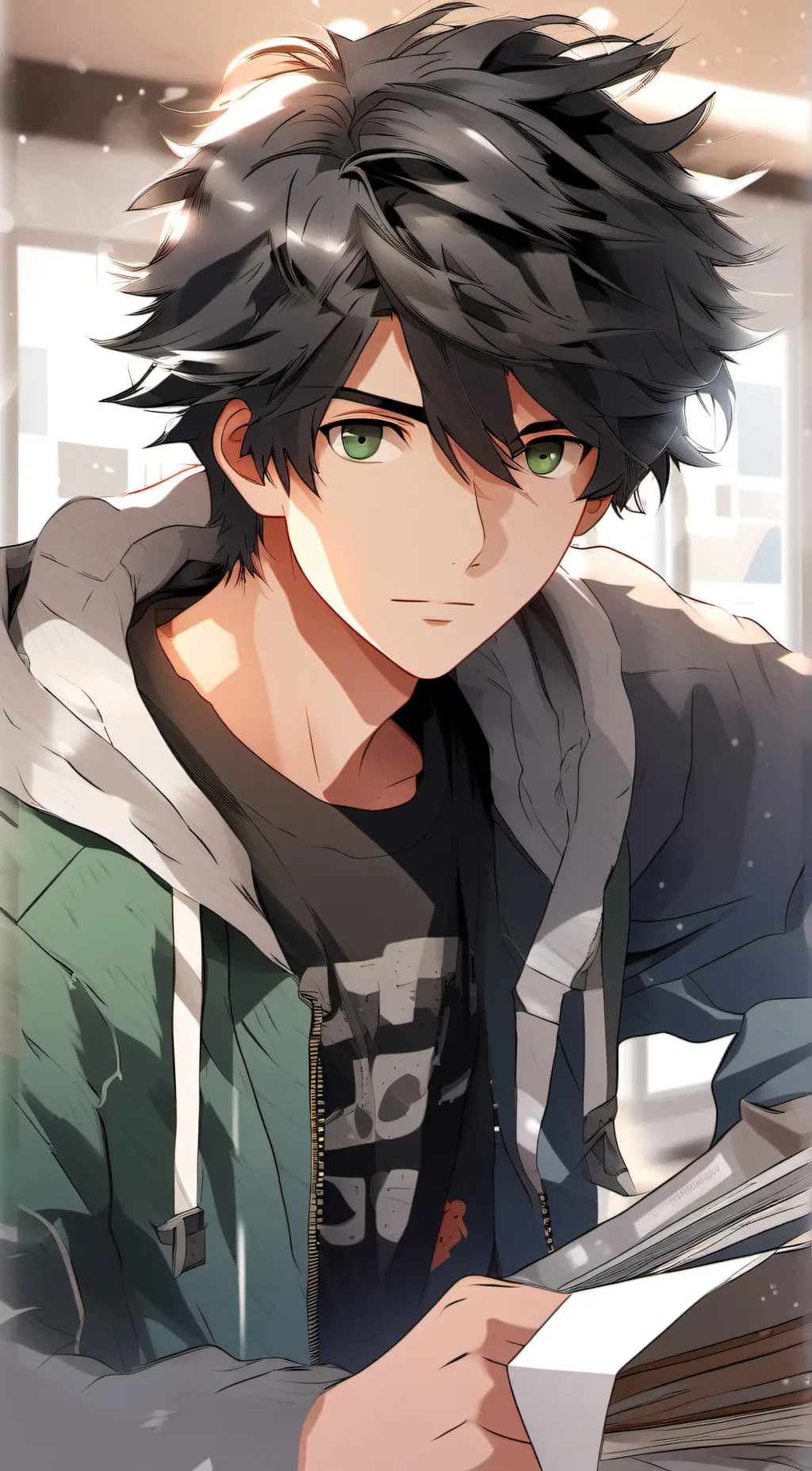 ai character: Alex background