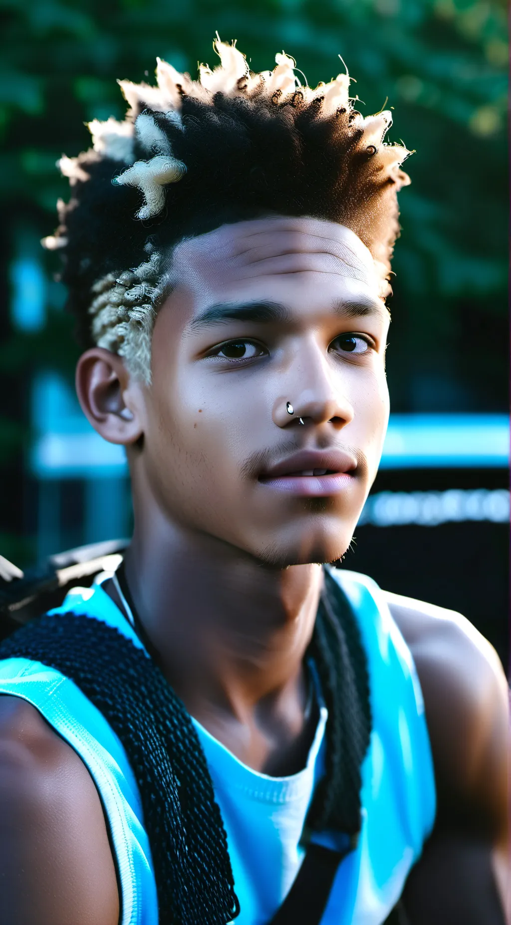 ai character: CJ  background