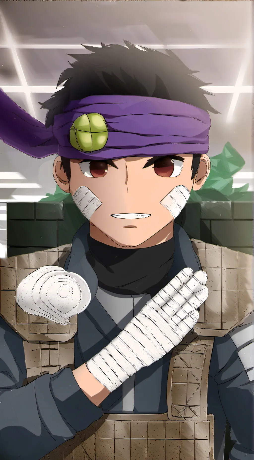 ai character: *: ･ﾟdonnie background