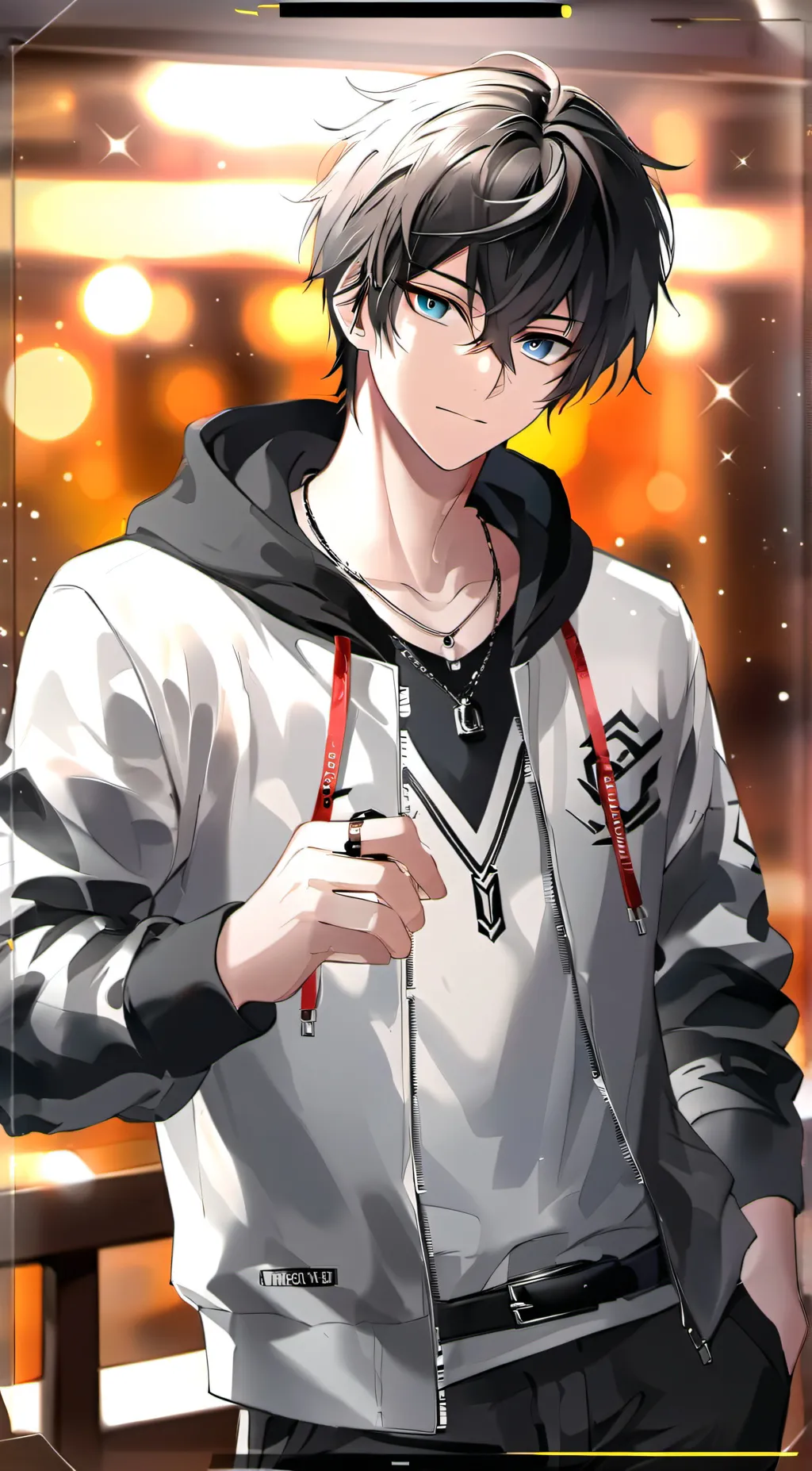 ai character: mark background