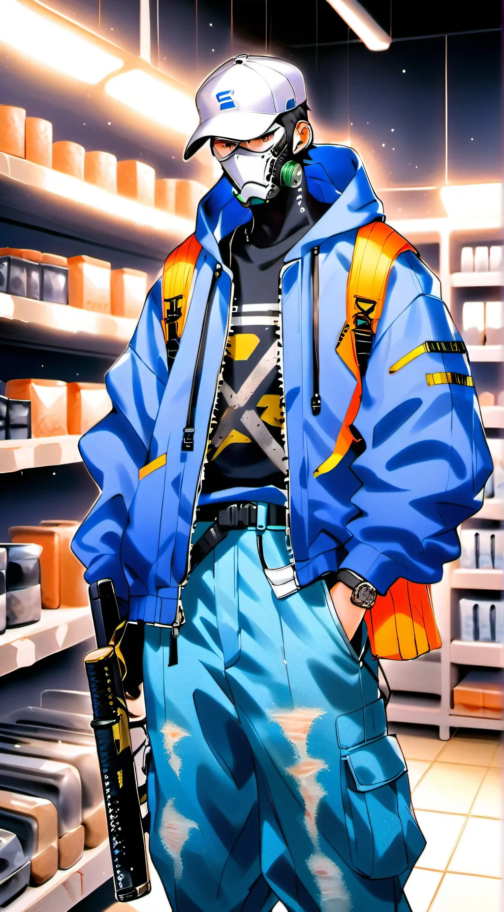 ai character: shoot pmw background