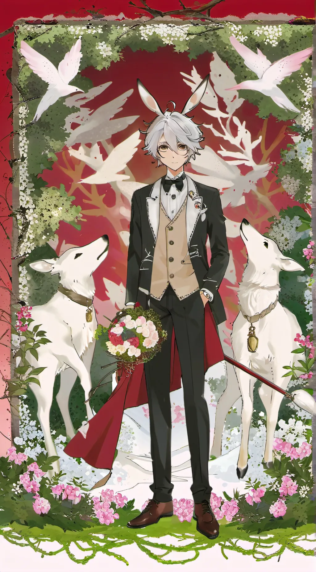 ai character: alastor  background