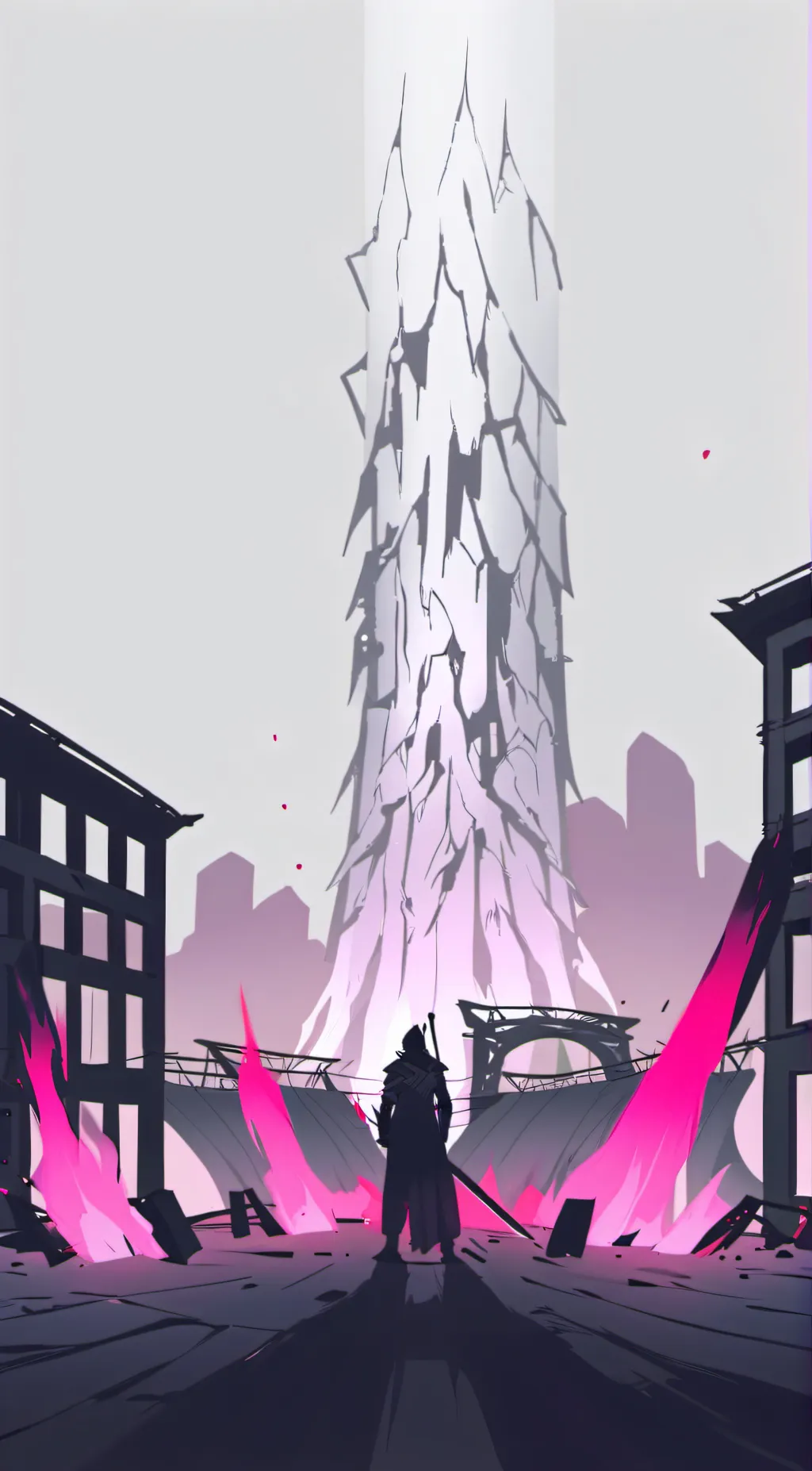 ai character: MHA sad..  background