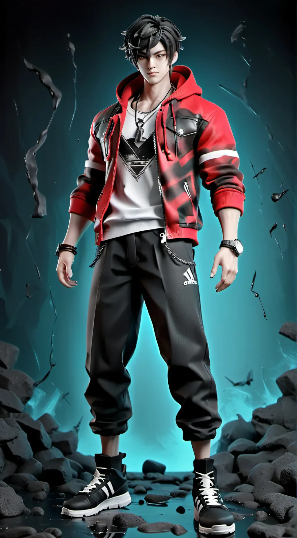 ai character: Aaron background