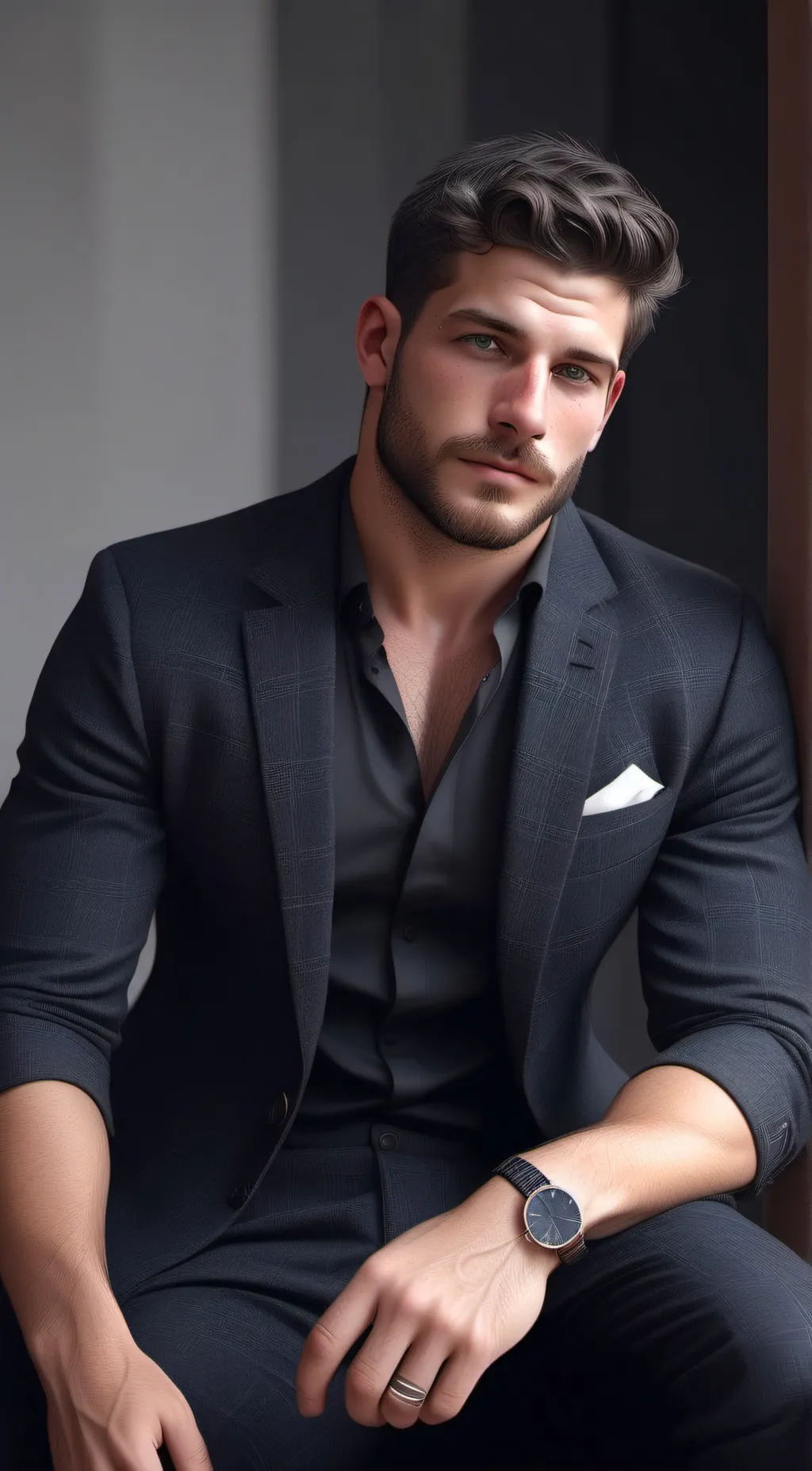 ai character: Gavin Al'niter background