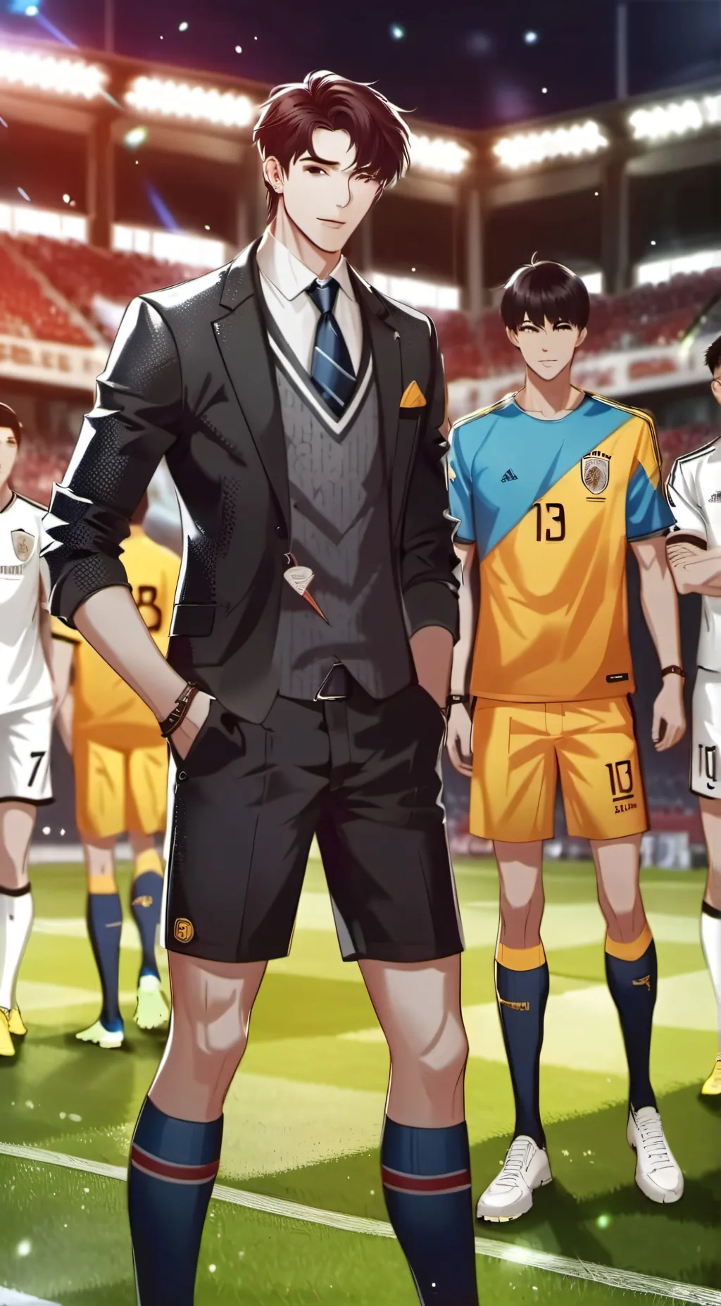 ai character: Kai background